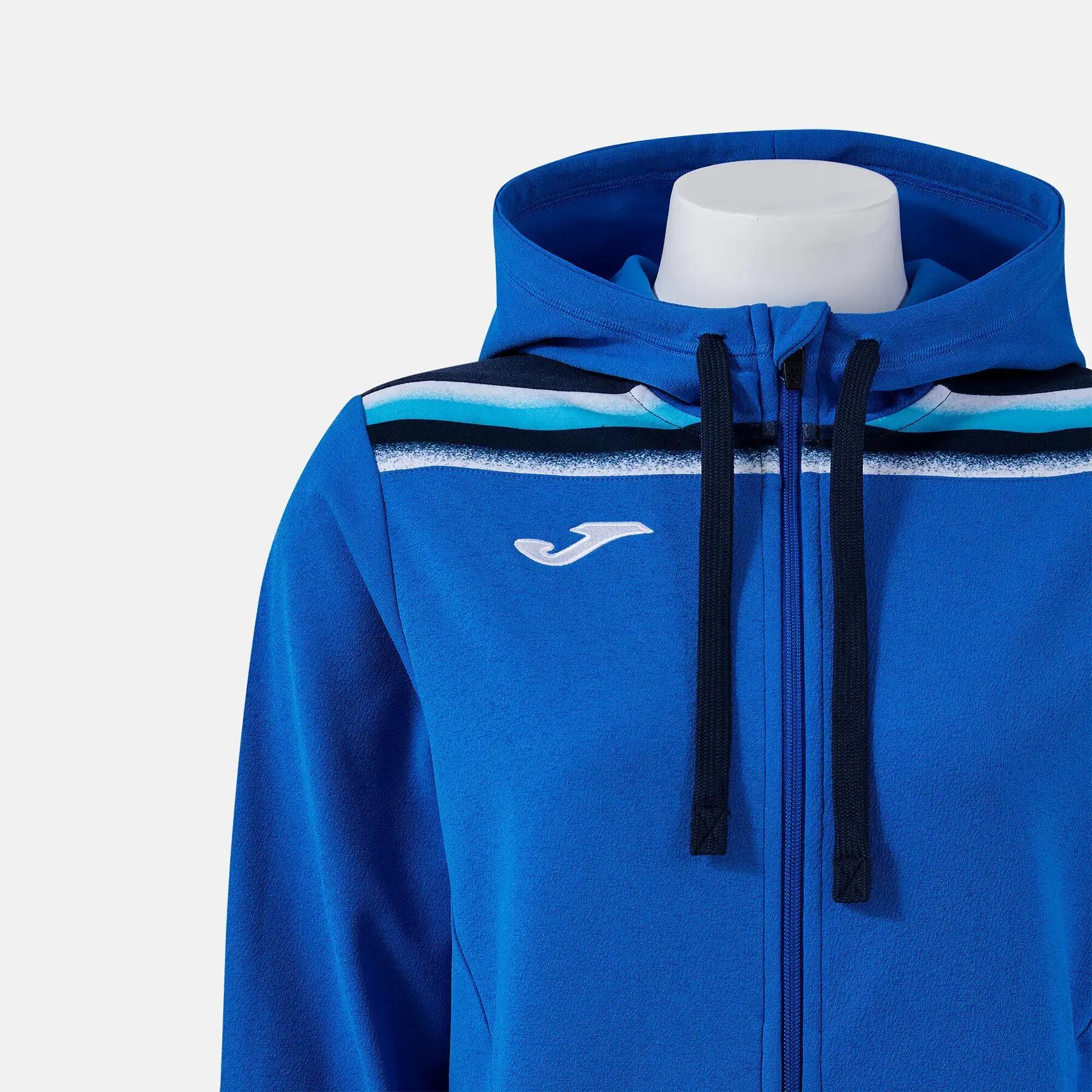 Felpa con cappuccio zip con logo ricamato Joma Toledo II 4/5