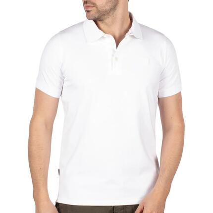 Polo basic hydros 4XL / Blanc