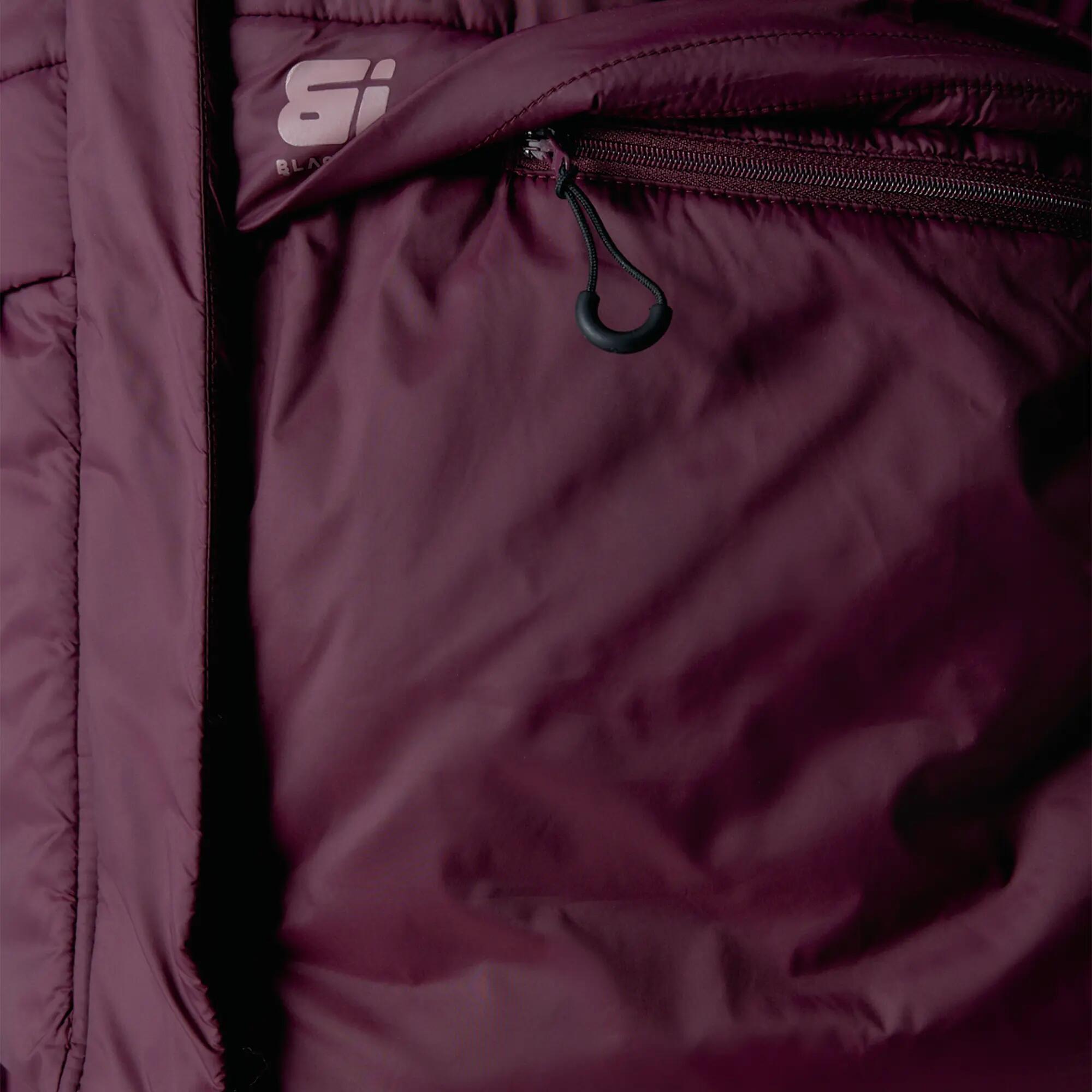 Chaqueta acolchada Verbier  de mujer Black Limba Aubergine 5/6