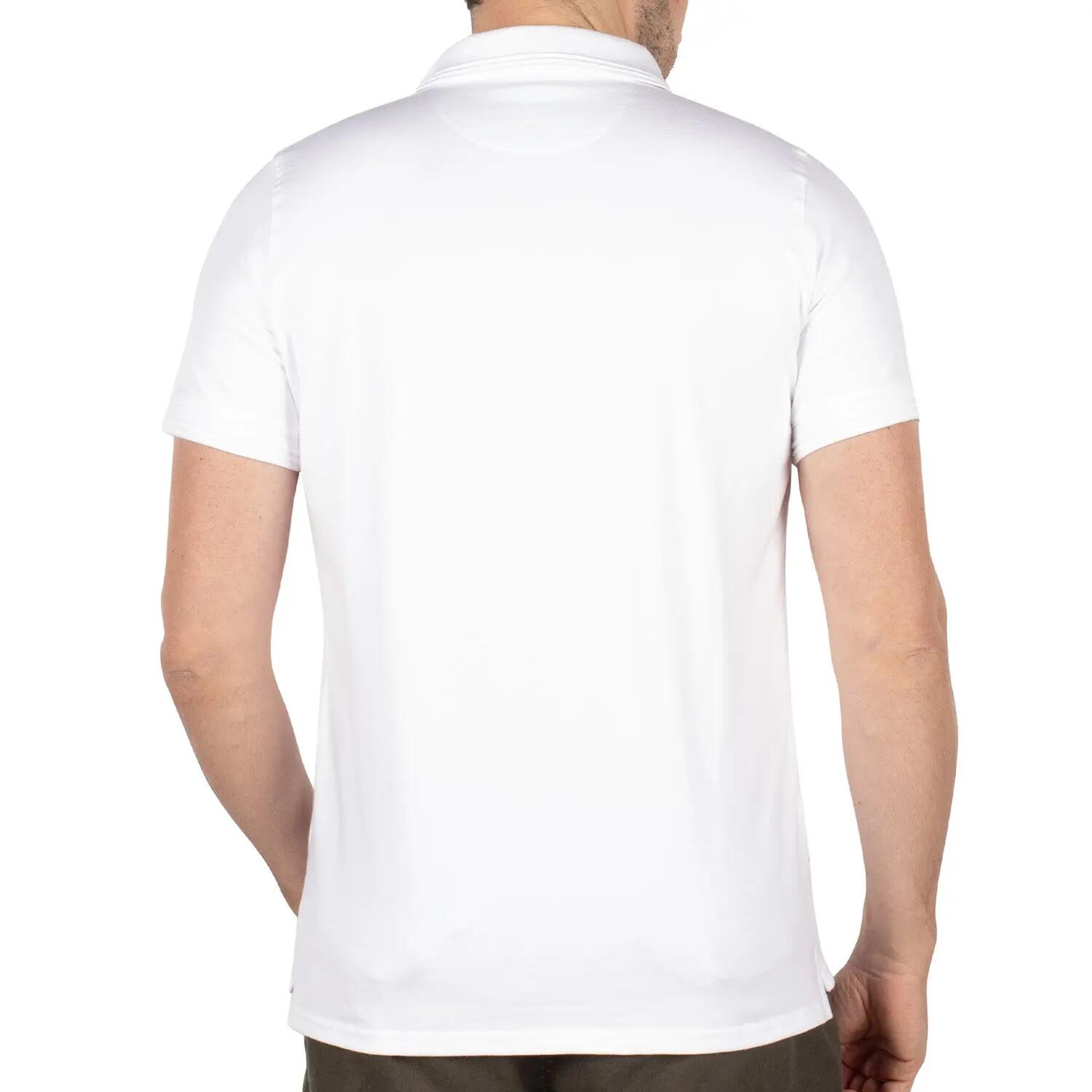 Polo basic hydros 5XL / Blanc 2/5