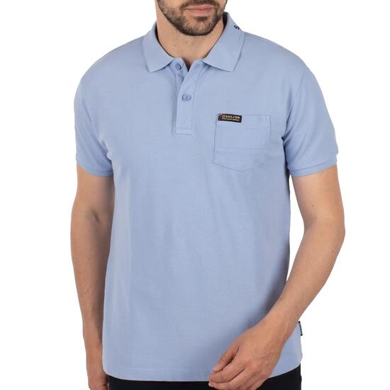 Polo pique? lagon XXL / Ciel