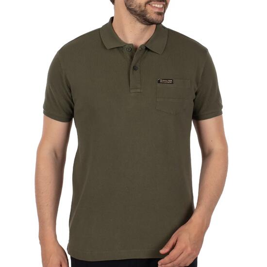 Polo piqué lagon kaki 5XL