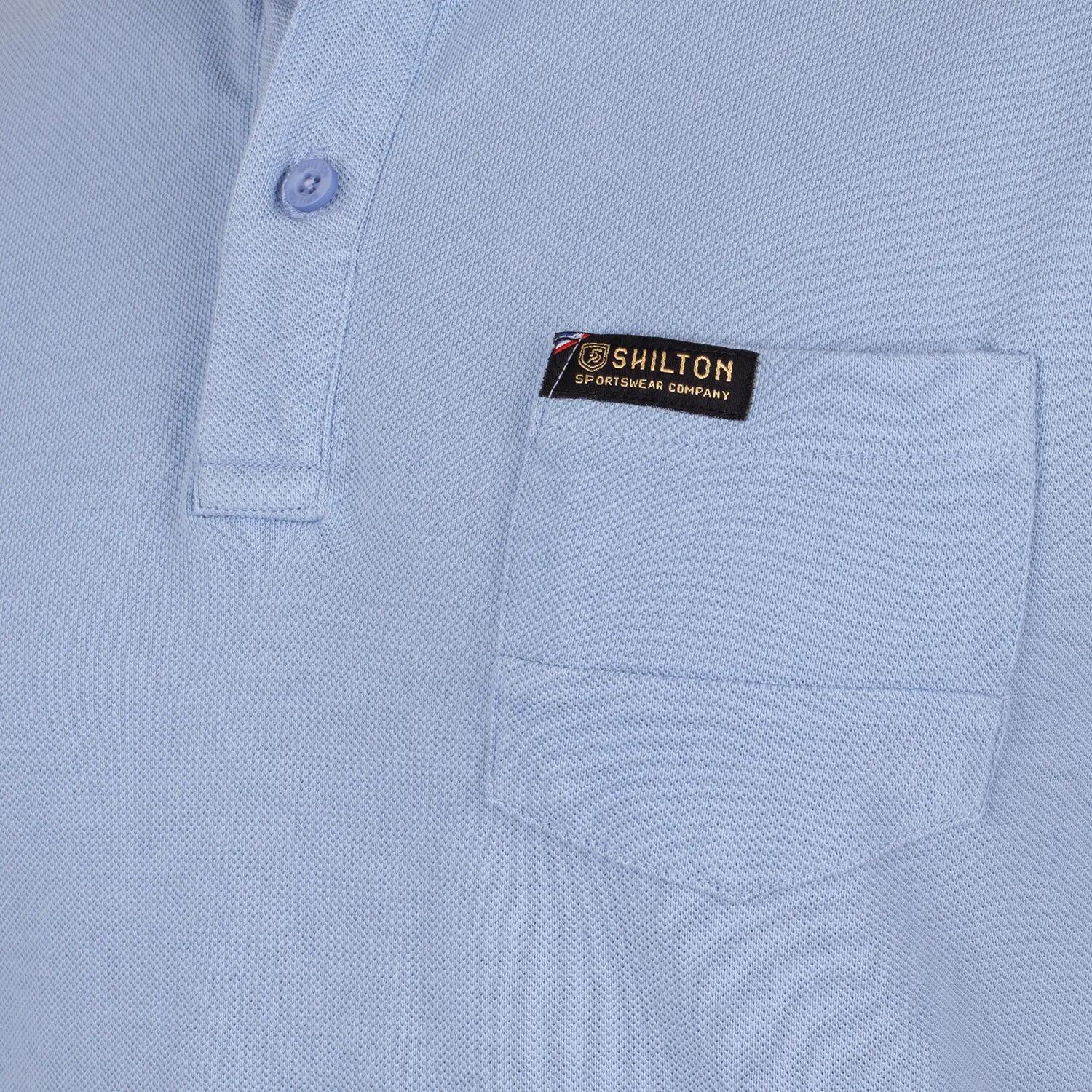 Polo piqué lagon ciel 5XL 4/5