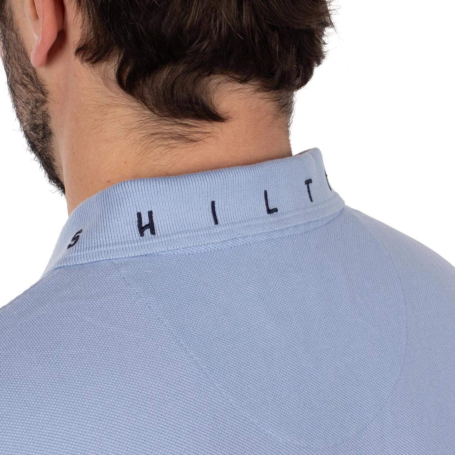 Polo piqué lagon ciel 5XL 3/5
