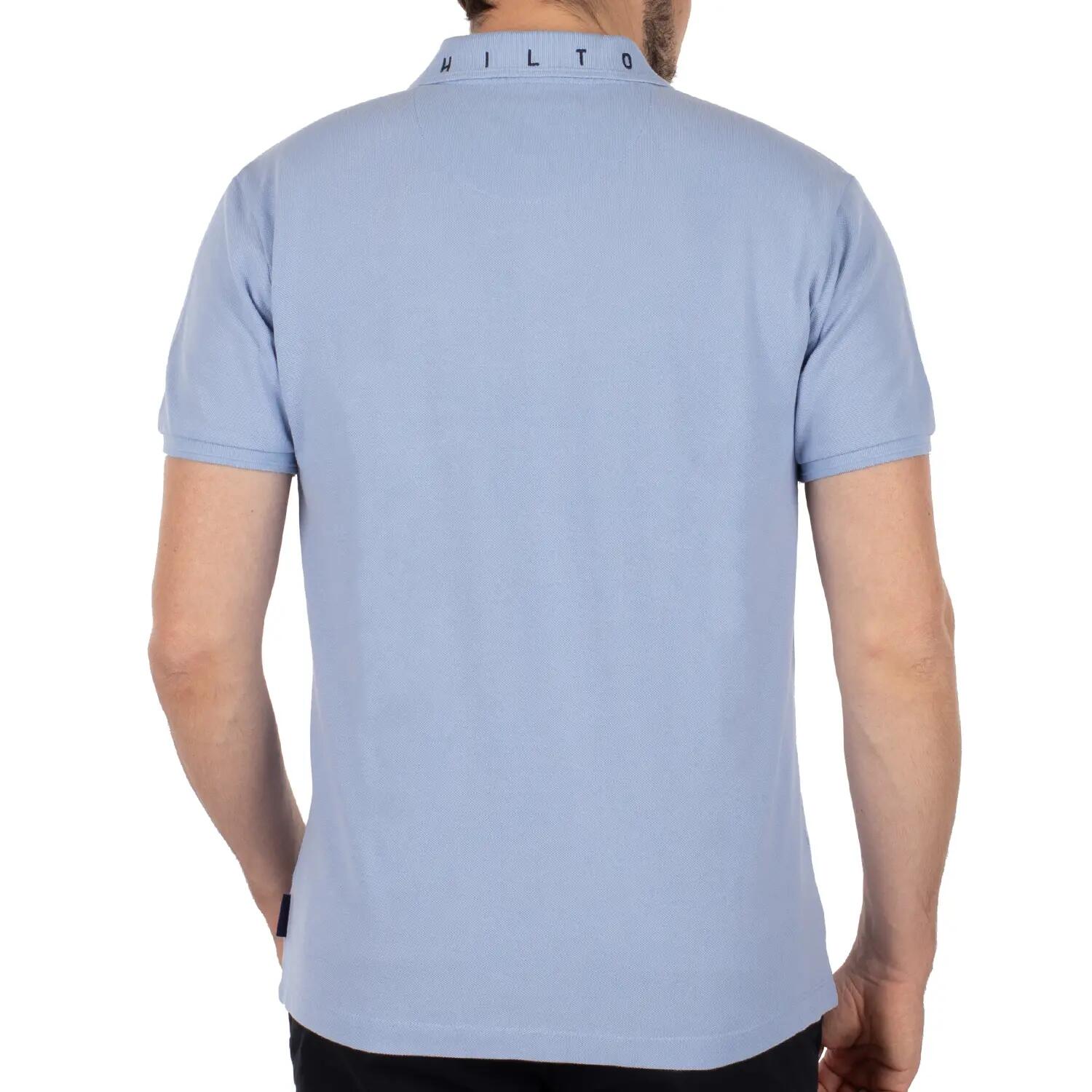 Polo piqué lagon ciel 5XL 2/5