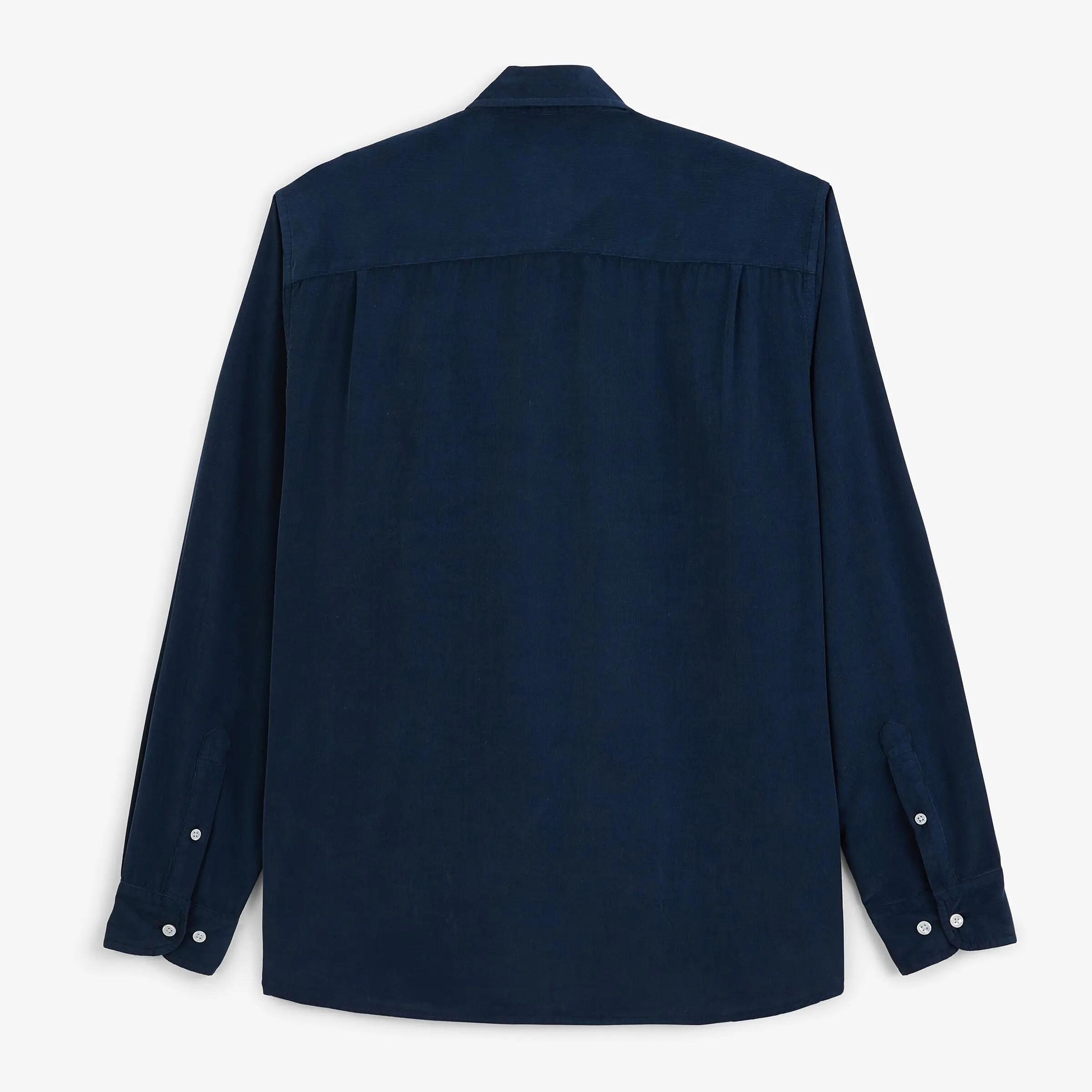 Camicia a maniche lunghe in velluto a coste 3/6