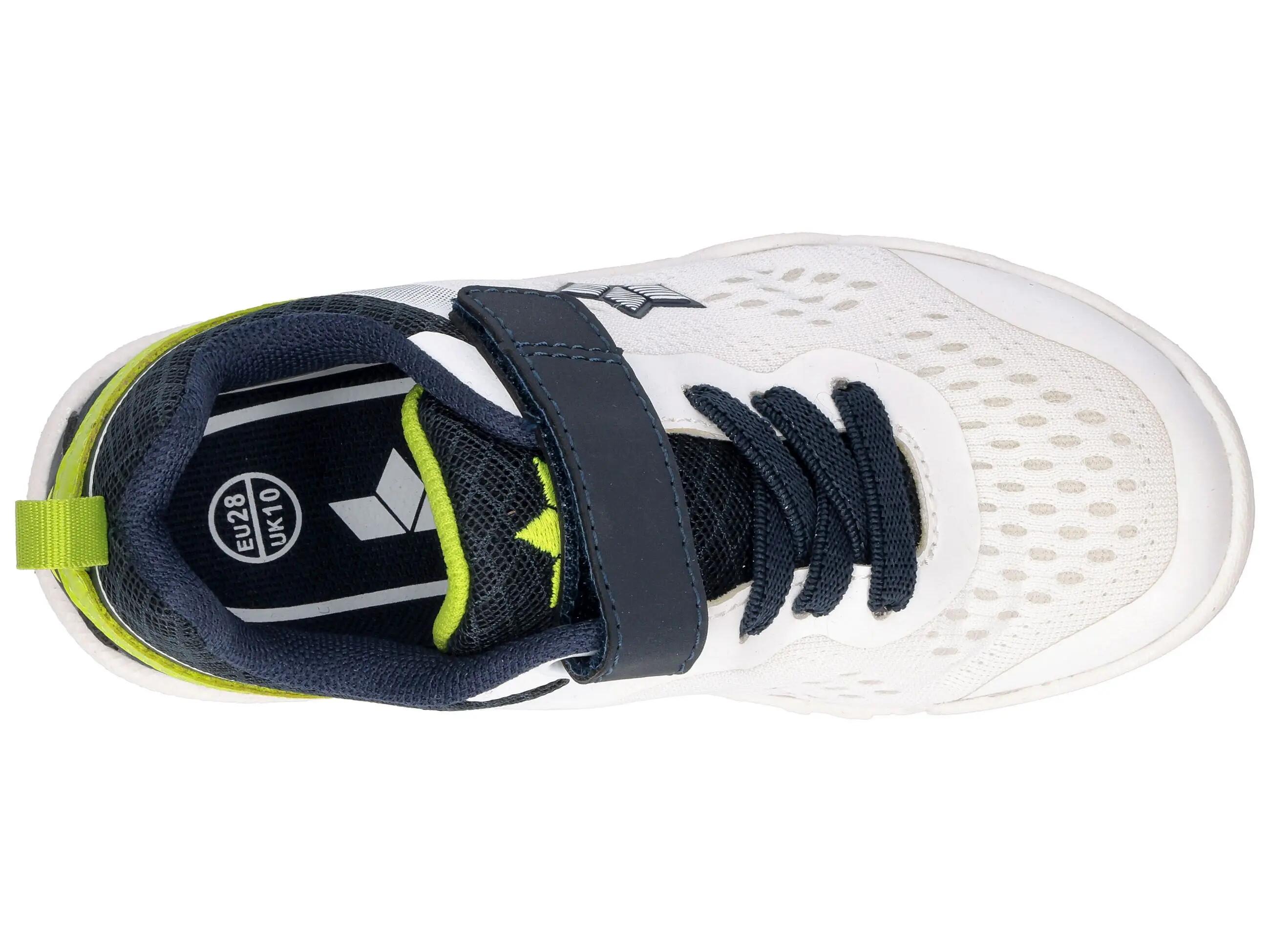 Kinder - Turnen - Schuhe - leicht, atmungsaktiv - Key VS - weiß/blau/grün 5/6