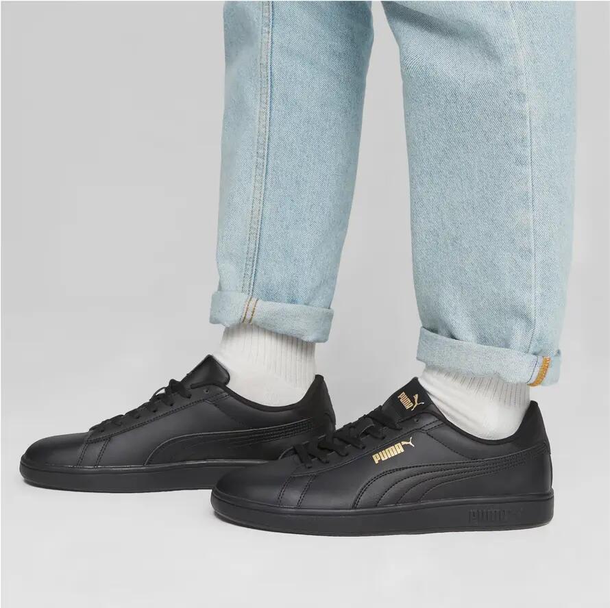 Buty sneakersy sportowe trampki czarne unisex PUMA SMASH 3.0 2/10