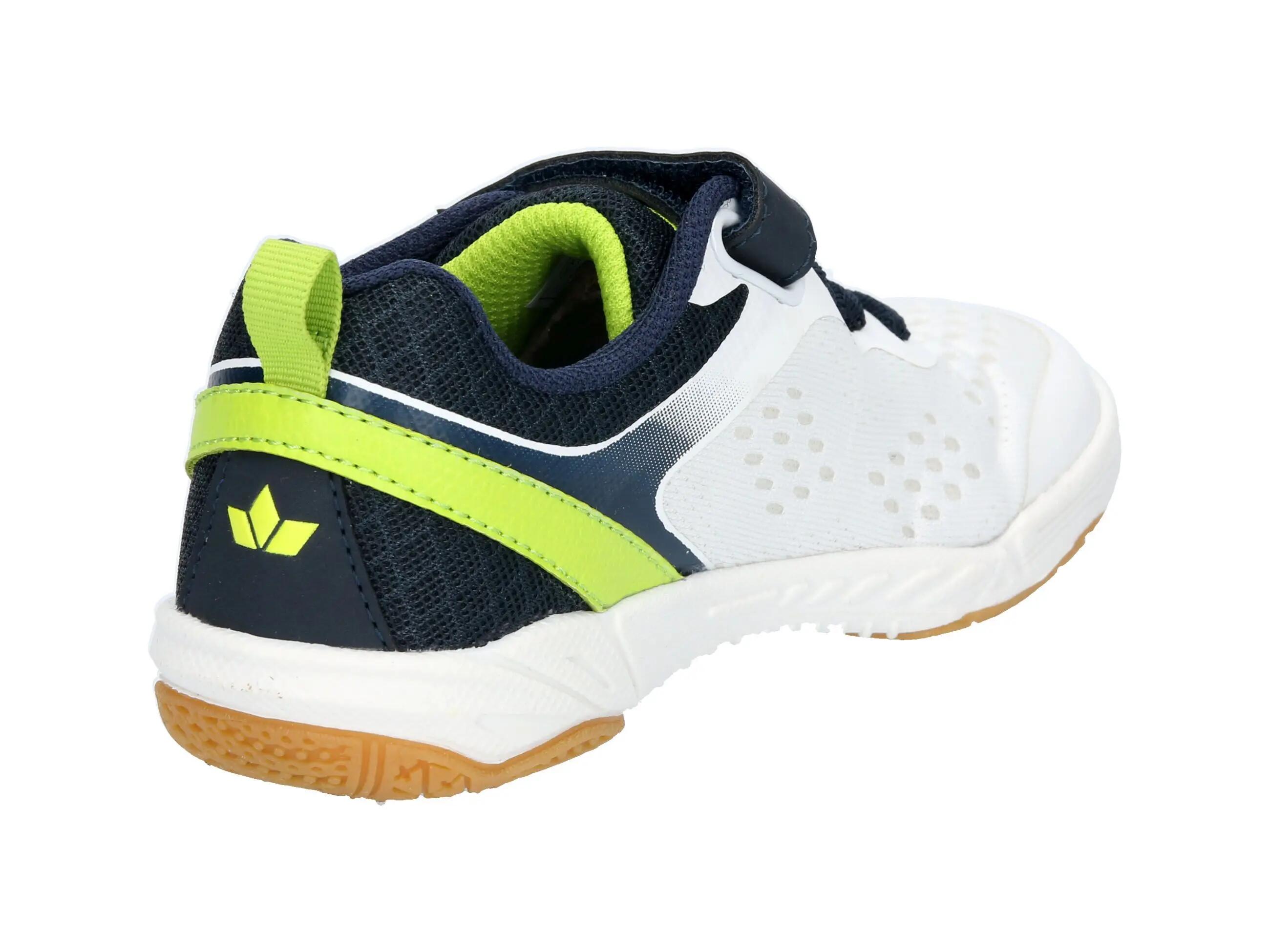 Kinder - Turnen - Schuhe - leicht, atmungsaktiv - Key VS - weiß/blau/grün 4/6