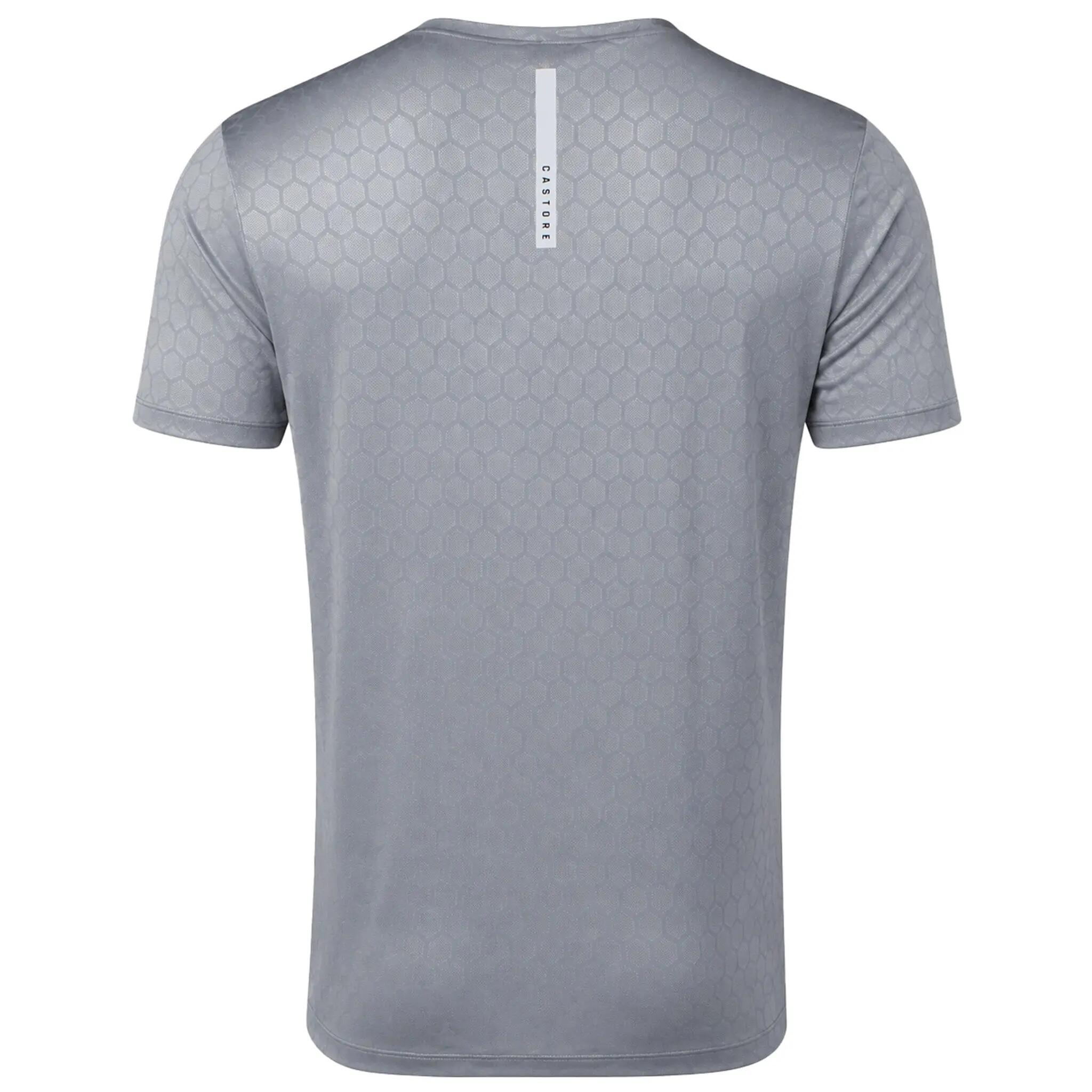 Castore Engineered Knit Mens Grey T-Shirt 2/2