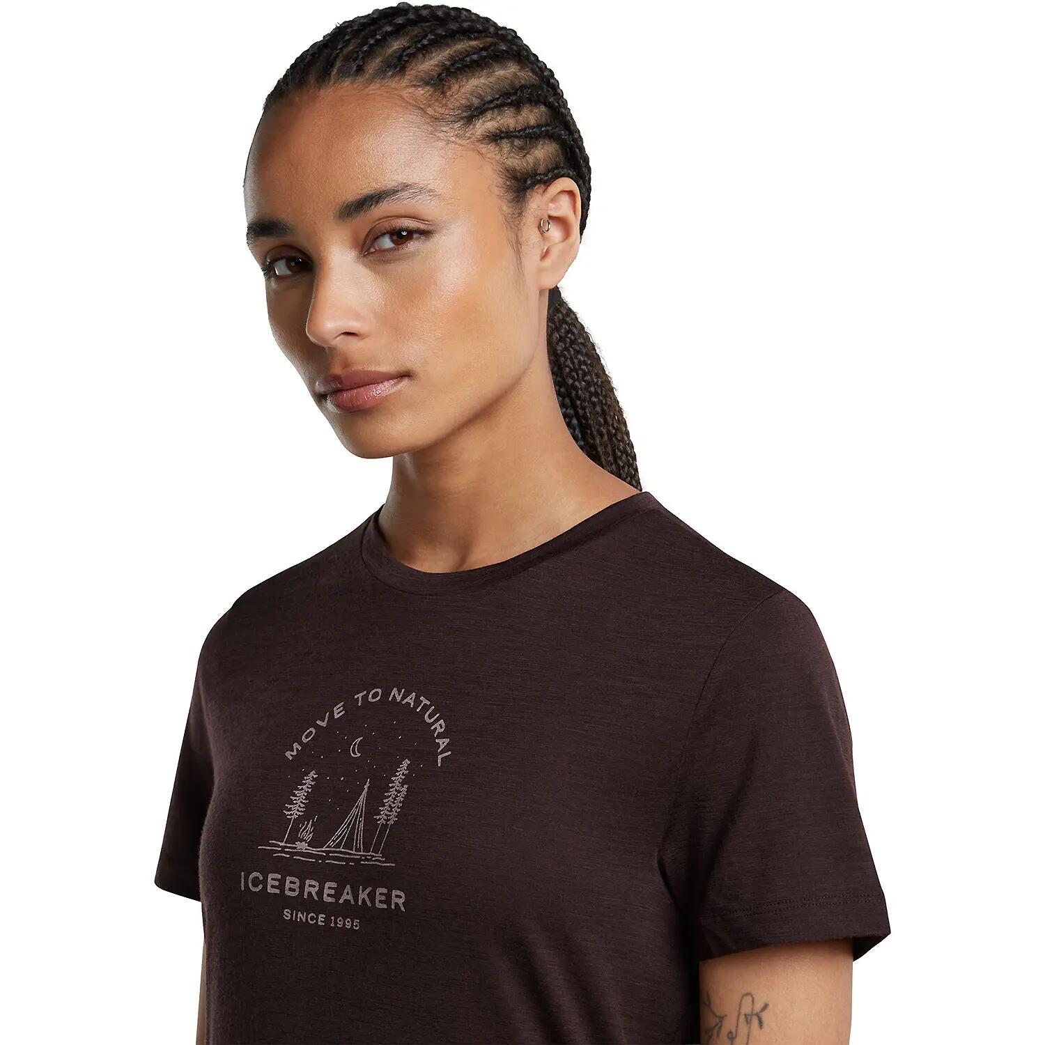 Herren T-Shirt Women Mer 150 Tech Lite SS Tee Peac 4/4