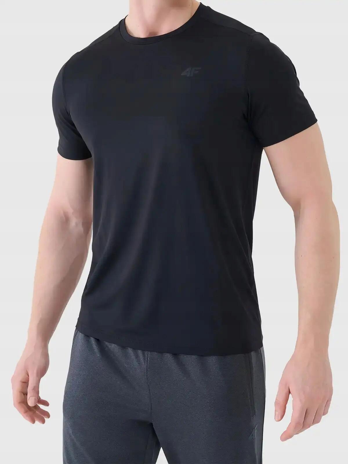T-SHIRT MĘSKI 4F KOSZULKA TRENINGOWA SZYBKOSCHNĄCA 3/10