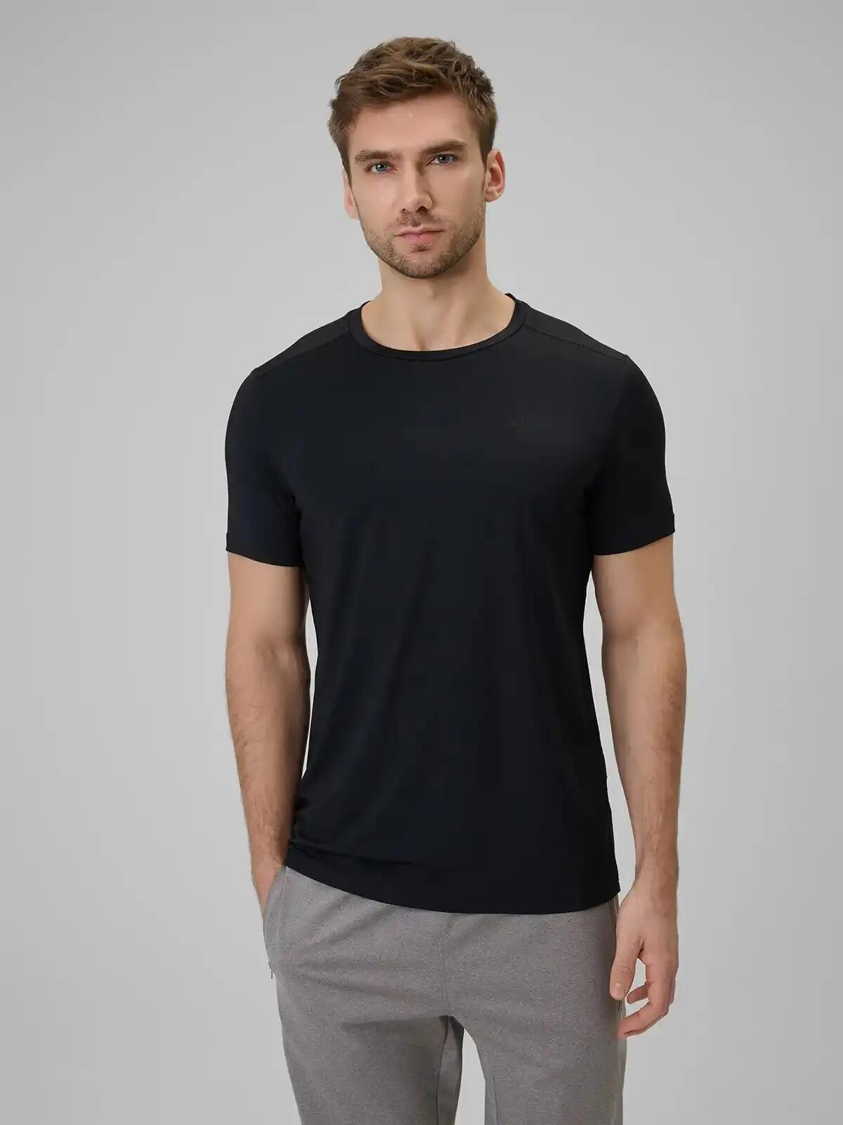 T-SHIRT MĘSKI 4F KOSZULKA TRENINGOWA SZYBKOSCHNĄCA 2/10