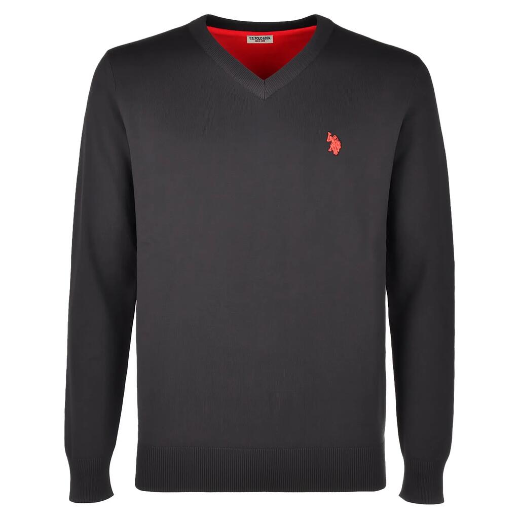 Knitted sweater Men Pack of 1 Comfortable fit-V-Nec Strickpullover