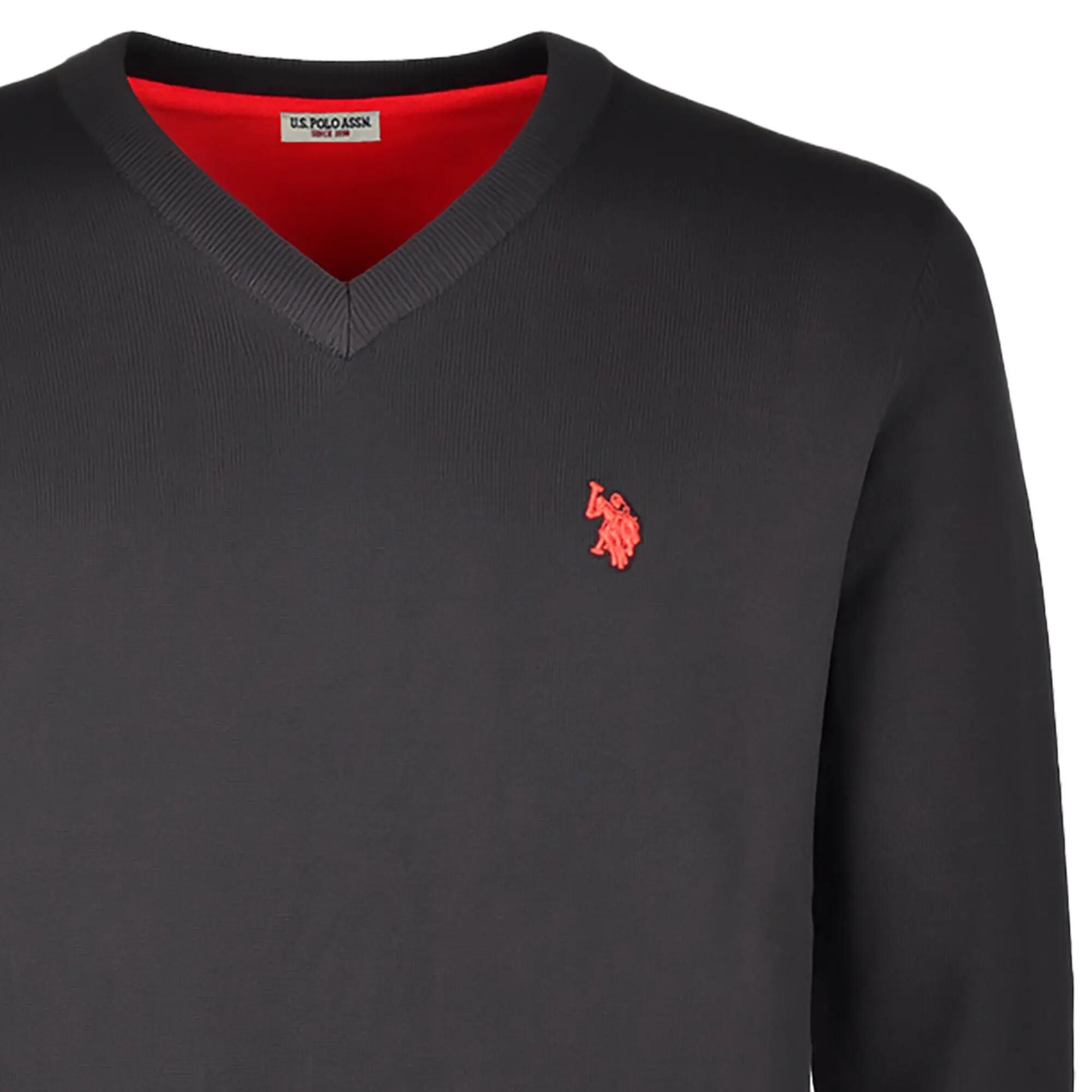Maglione a maglia Uomini Confezione da 1 Vestibilità confortevole-V-Nec 2/3