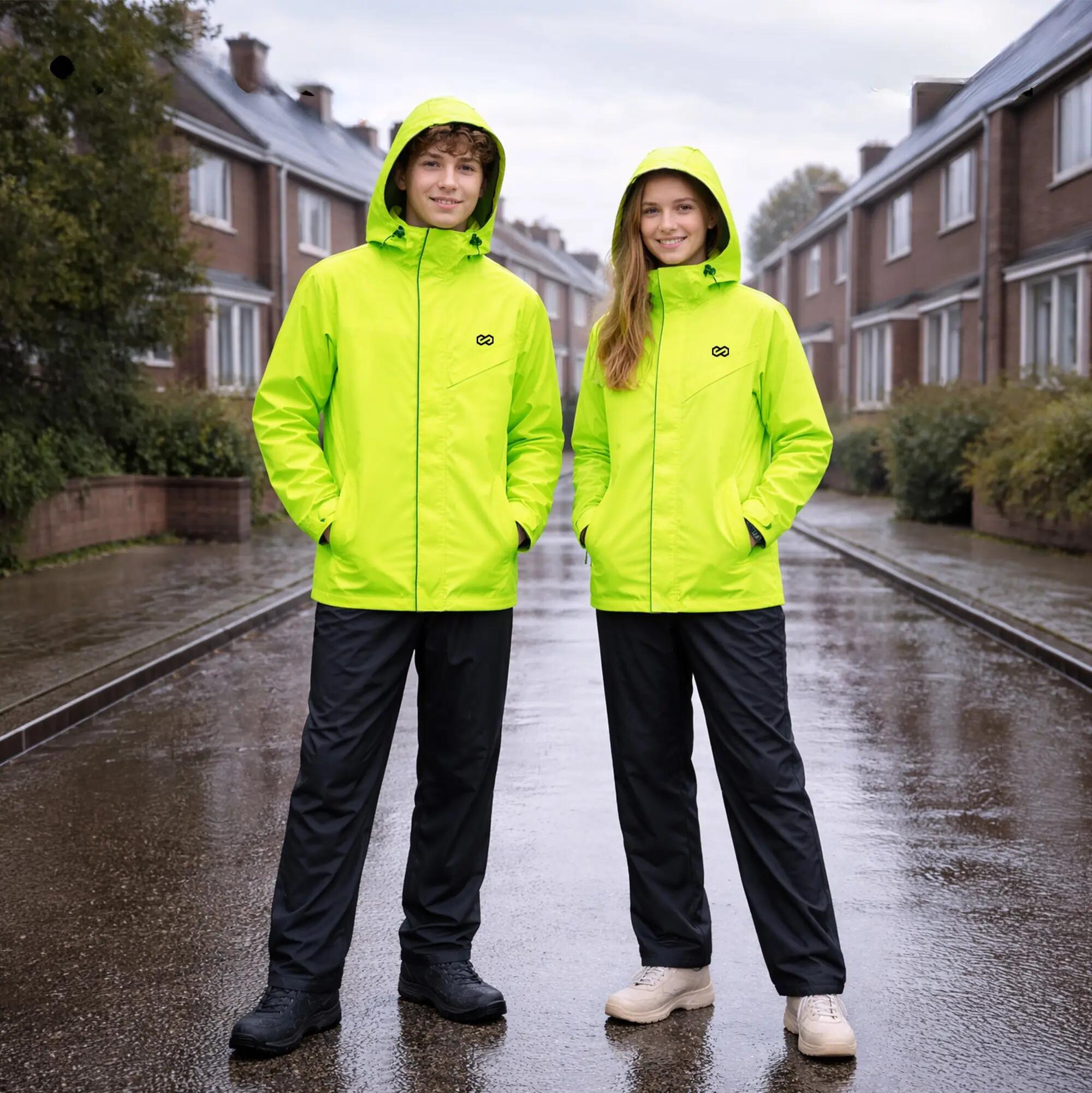 Unisex Radfahren Regenanzug Wasserdicht Atmungsaktiv Reflektierend Nikki 4/4