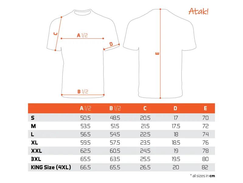T-shirt Atak! | KING SIZE 4/4