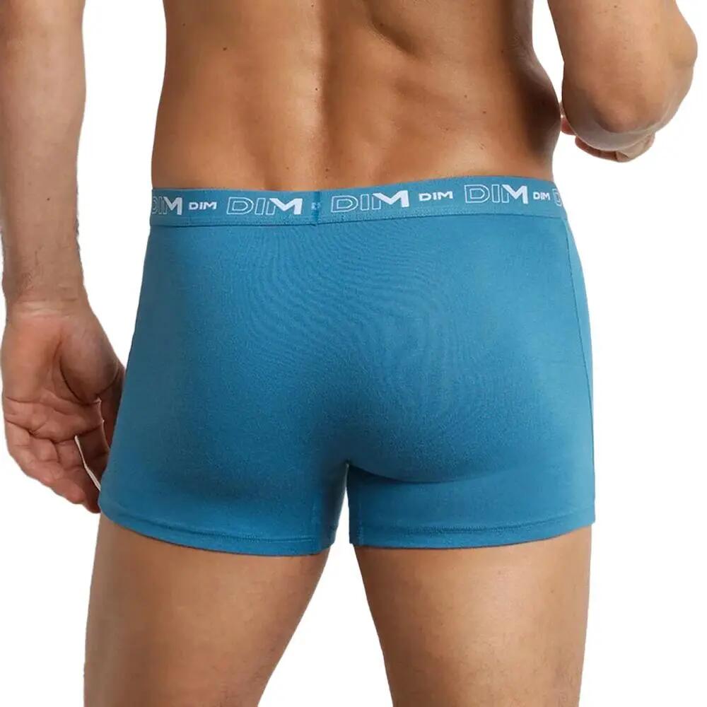 Dim Boxer Uomo Elasticizzati - Confezione da 3 Blu 4/4