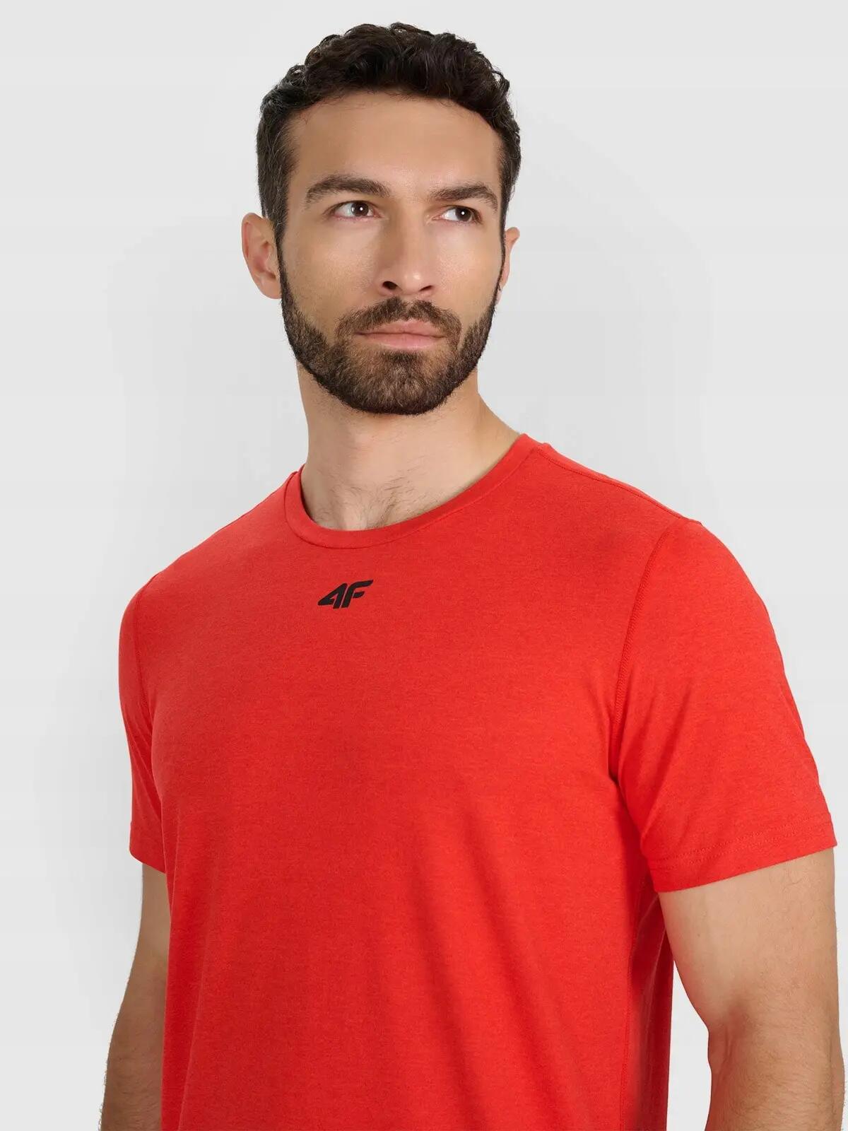 T-SHIRT TRENINGOWY MĘSKI 4F SZYBKOSCHNĄCY MULTIACTIVE 3/8