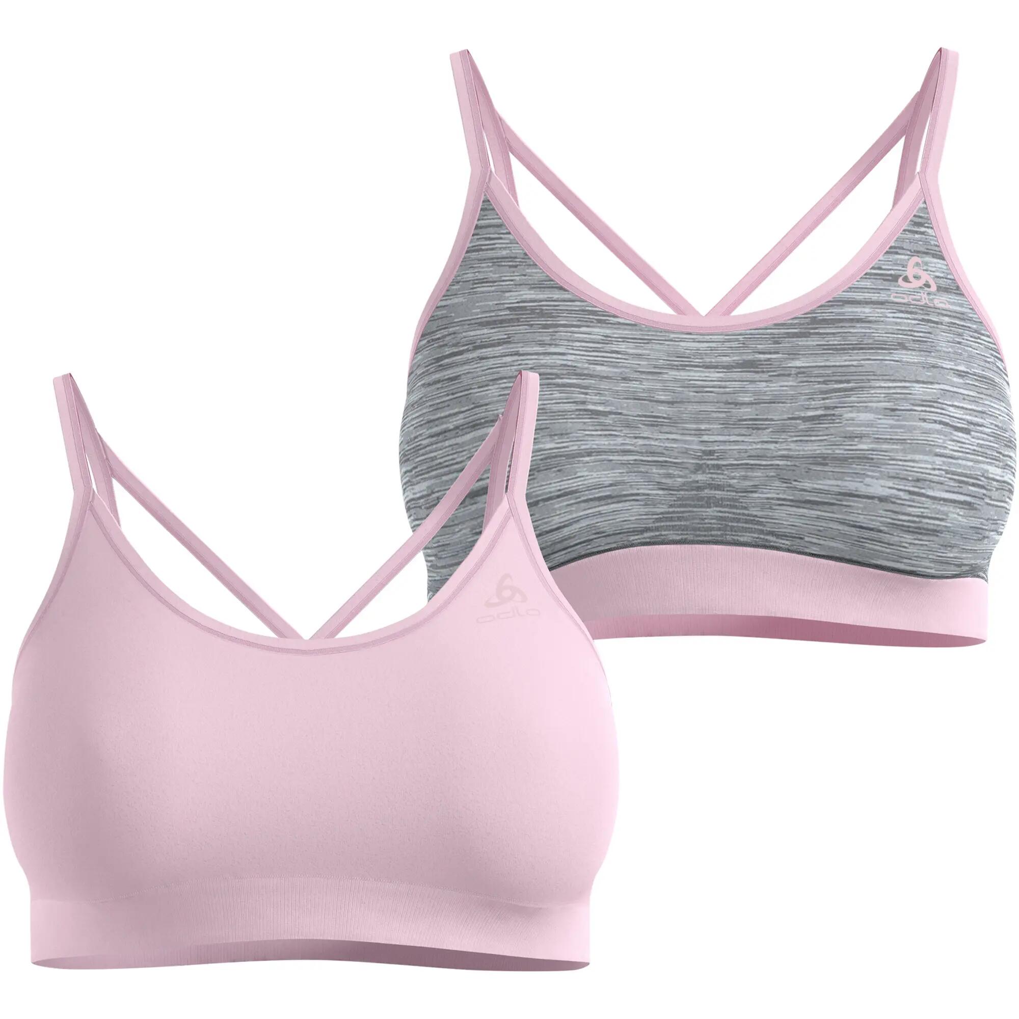 Biustonosz sportowy damski ODLO Sport bra SEAMLESS LOW 6/7