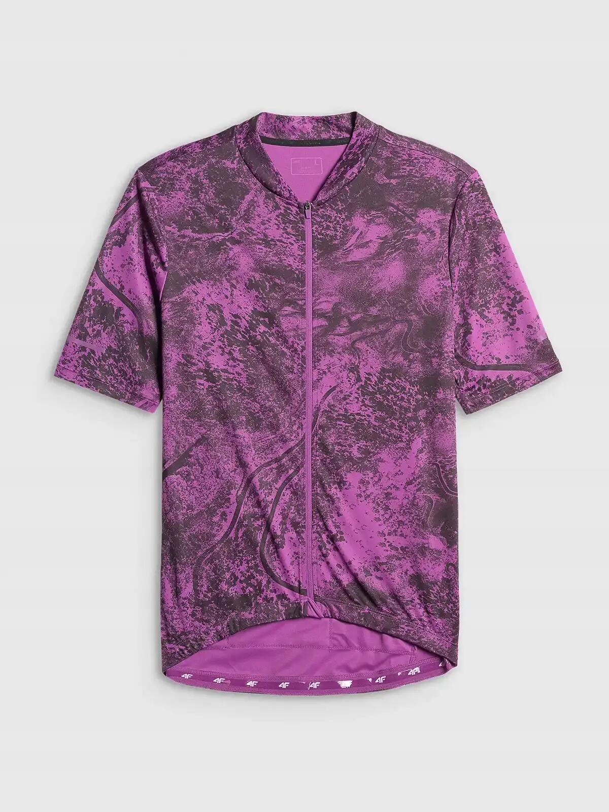 T-SHIRT MĘSKI 4F KOSZULKA ROWEROWA SZYBKOSCHNĄCA KOLARSKA 8/10