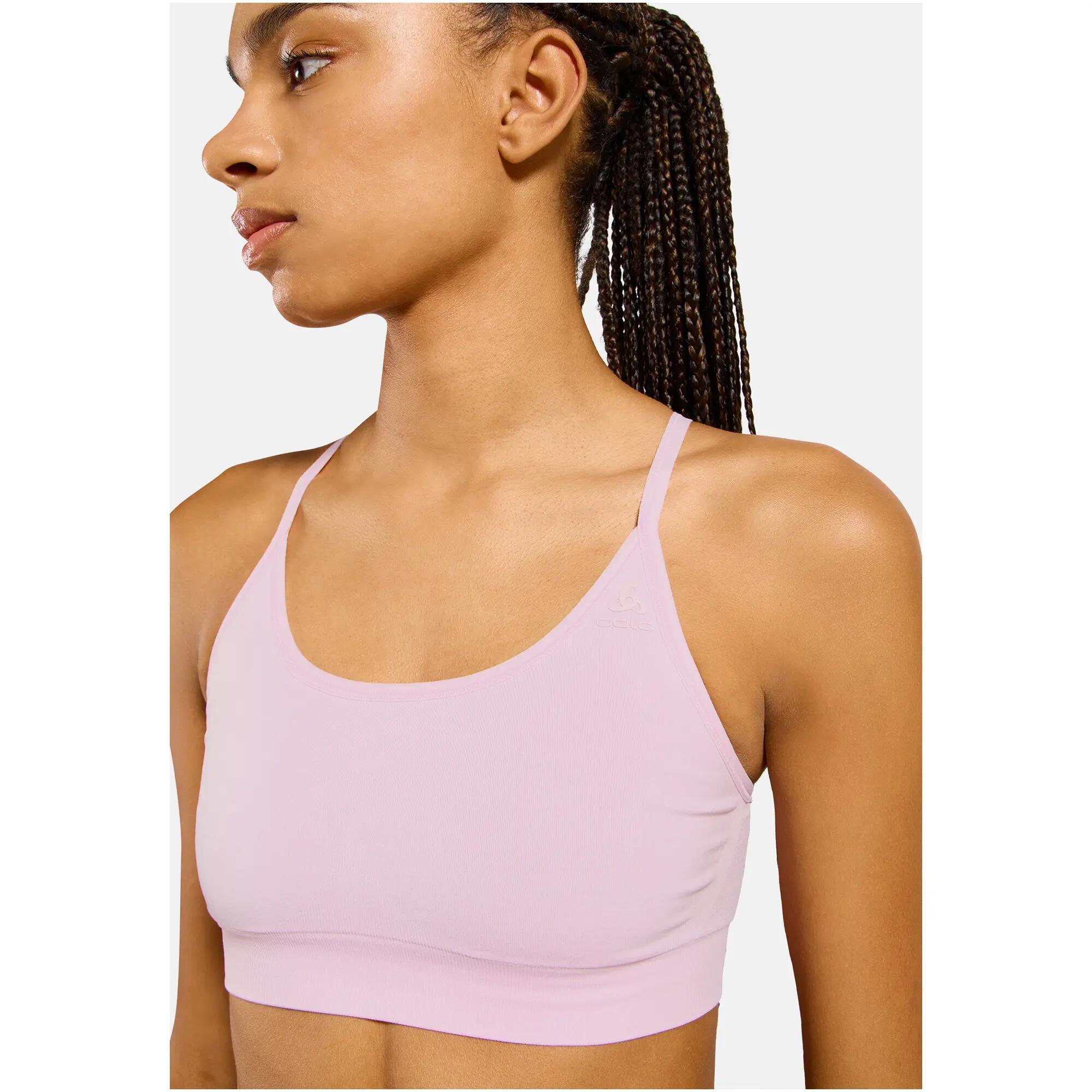 Biustonosz sportowy damski ODLO Sport bra SEAMLESS LOW 4/7