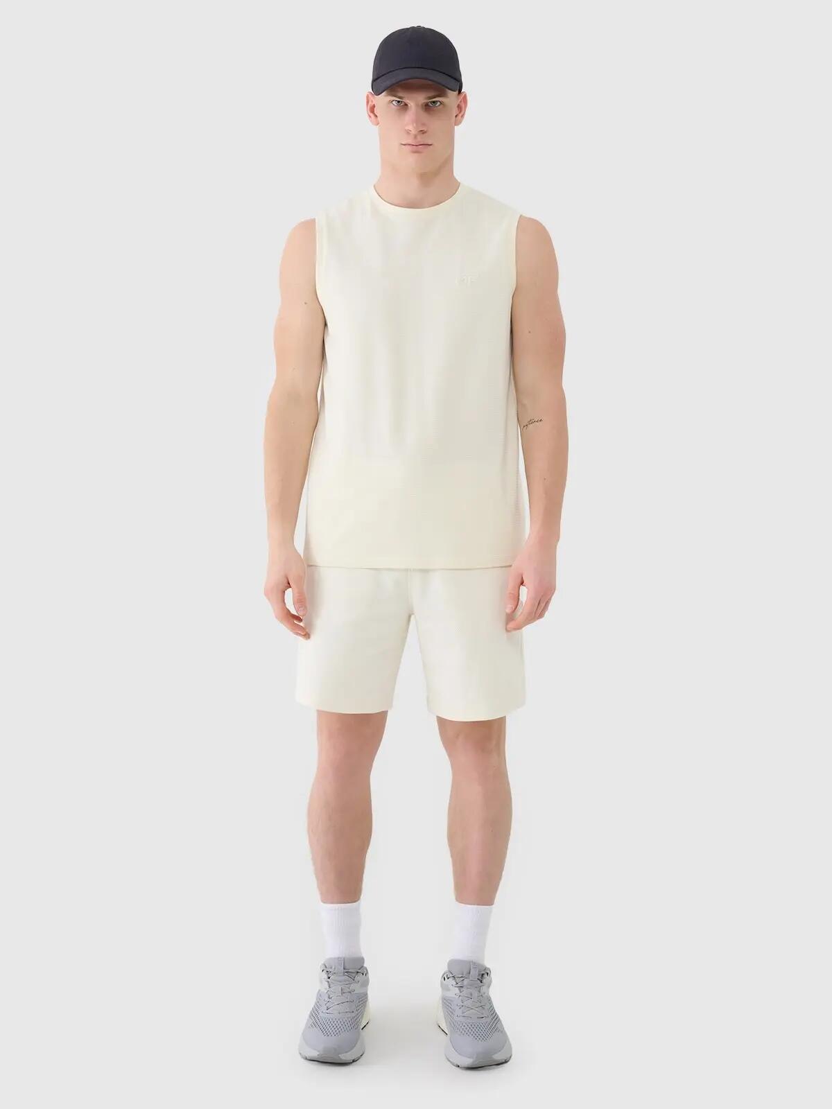 T-SHIRT MĘSKI 4F KOSZULKA TOP TANK OVERSIZE 4/8