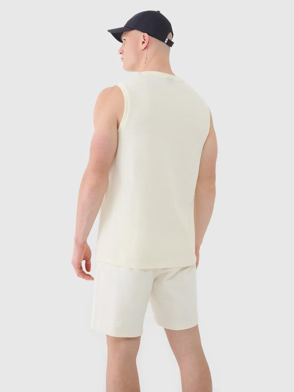 T-SHIRT MĘSKI 4F KOSZULKA TOP TANK OVERSIZE 3/8