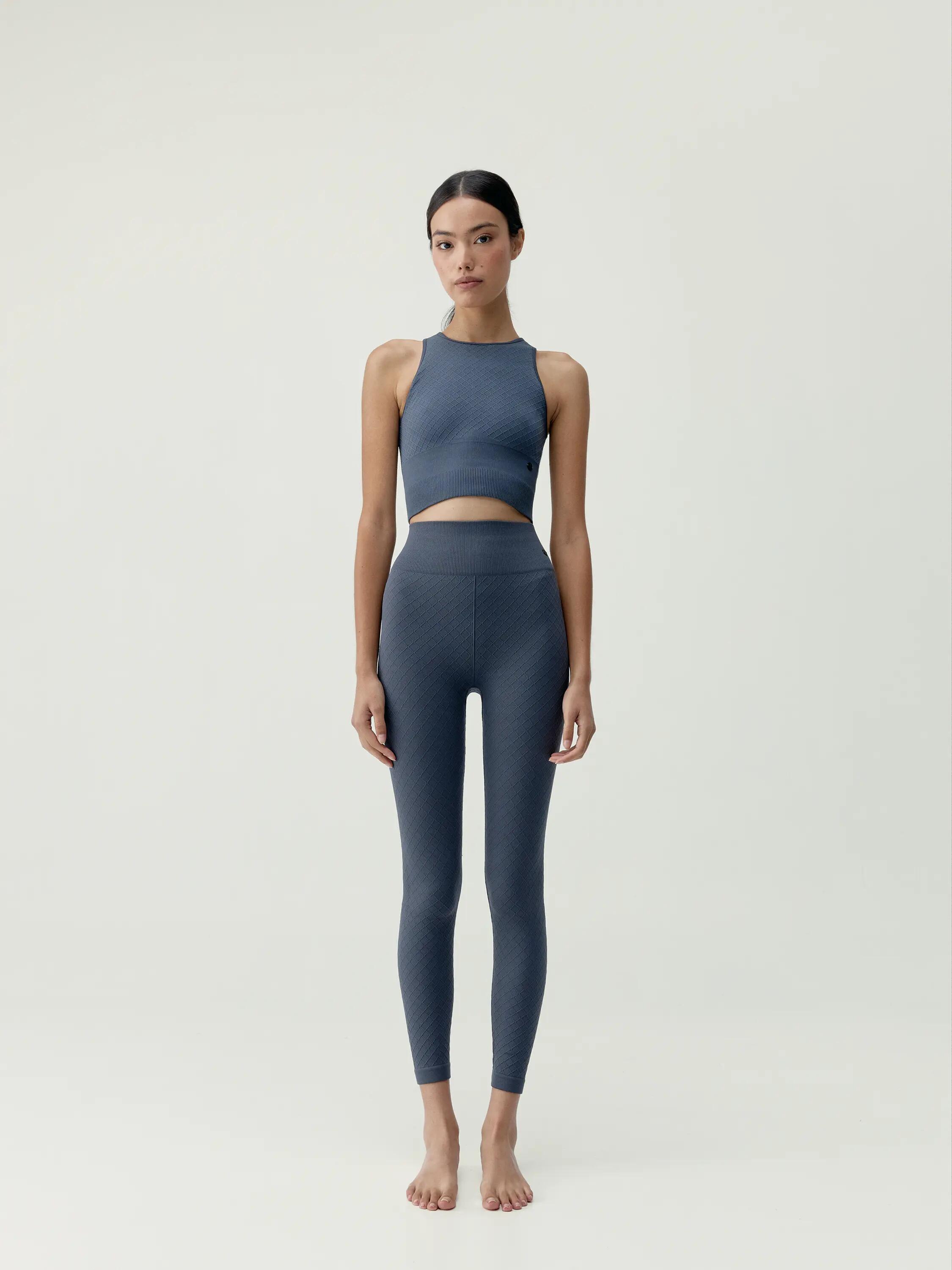 Leggings desportivos de mulher Eira cintura subida efeito modelador 4/5