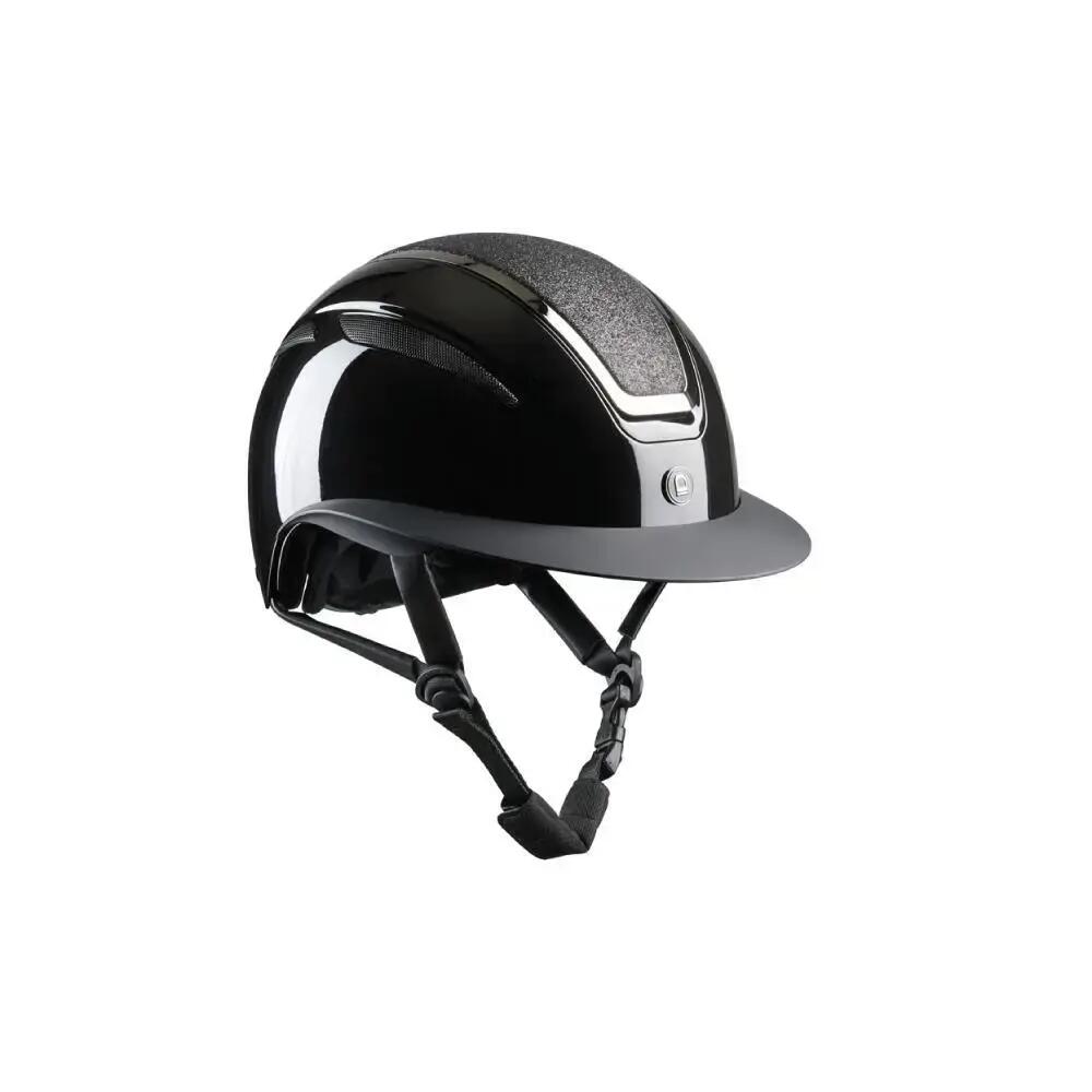 Casco de equitación parte superior brillante Equipage EQ Guardian 3/3