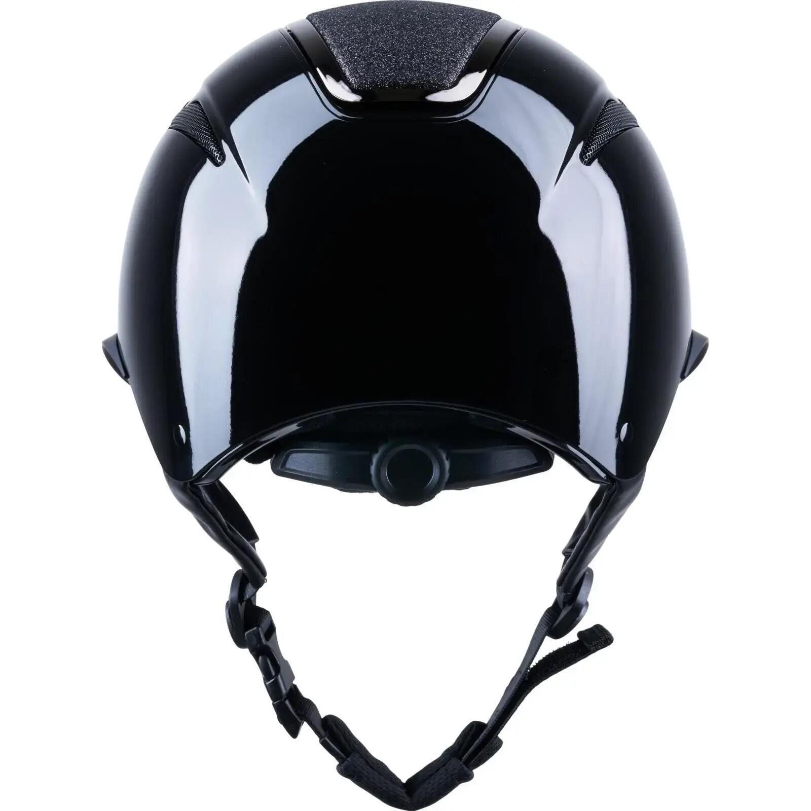 Casco de equitación parte superior brillante Equipage EQ Guardian 2/3