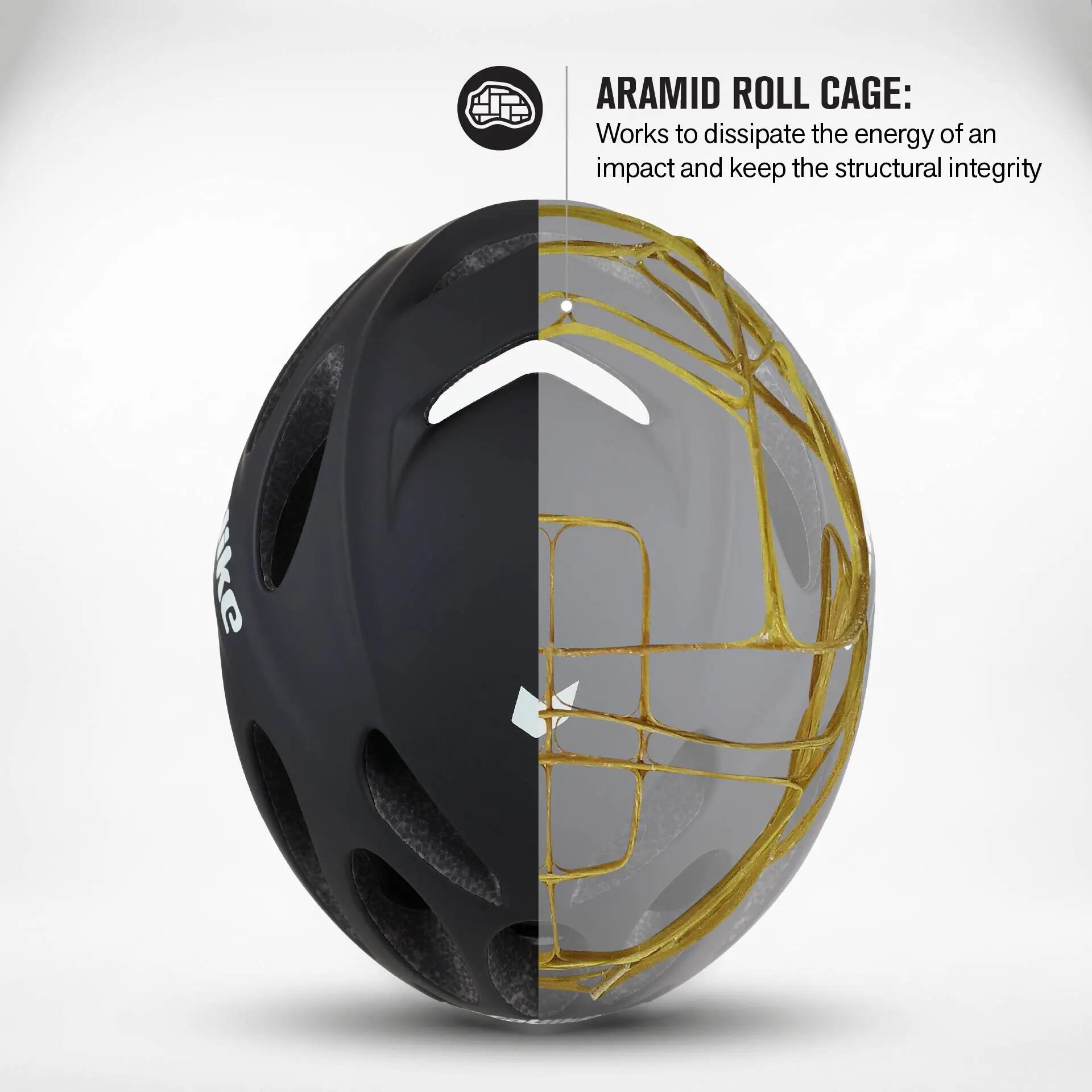 CATLIKE Vento MIPS EVO M - Capacete Aero, Estrada, MTB, Gravel - Preto Mate 7/11