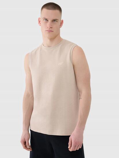 T-SHIRT MĘSKI 4F KOSZULKA TOP TANK OVERSIZE