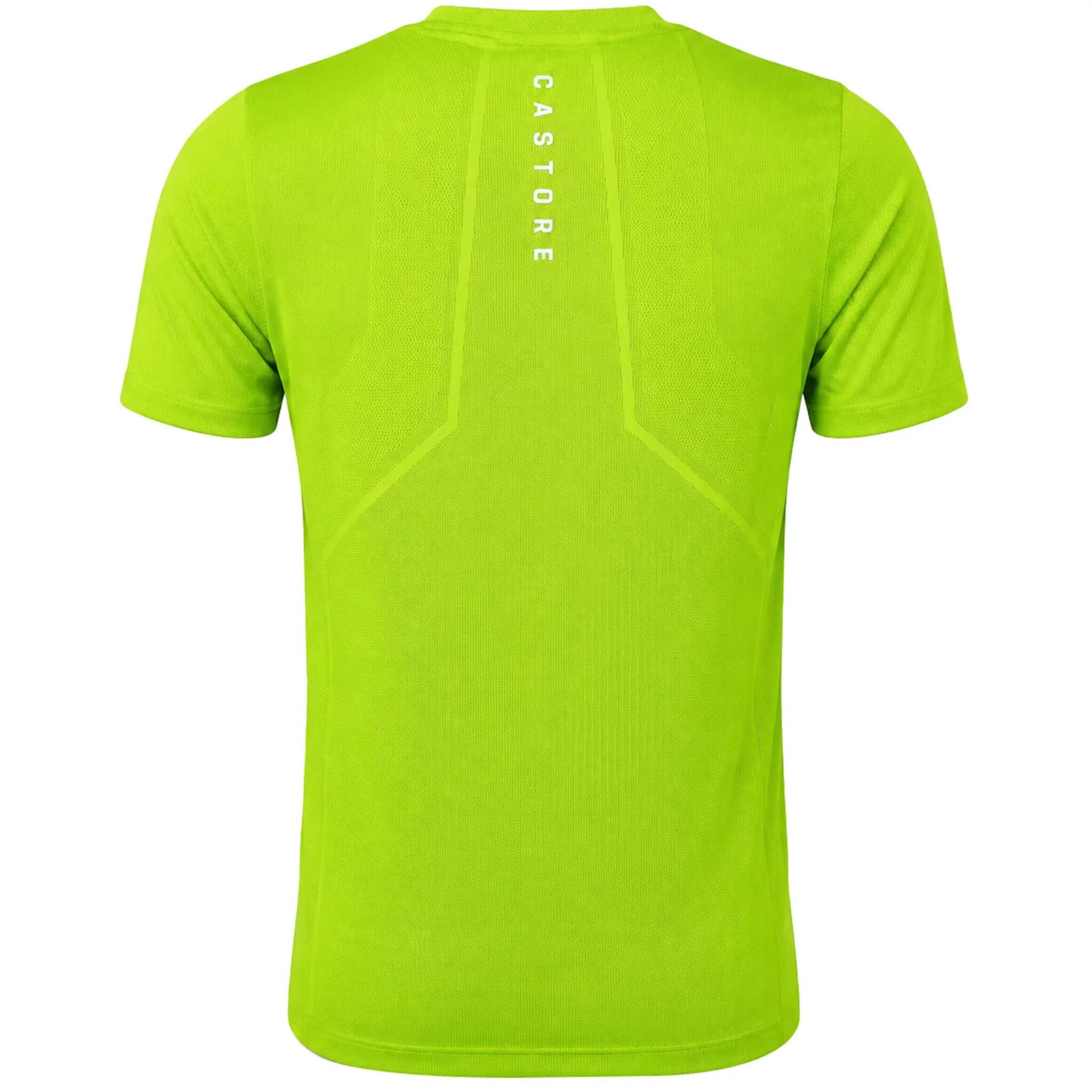 Castore Engineered Knit Mens Lime T-Shirt 2/2