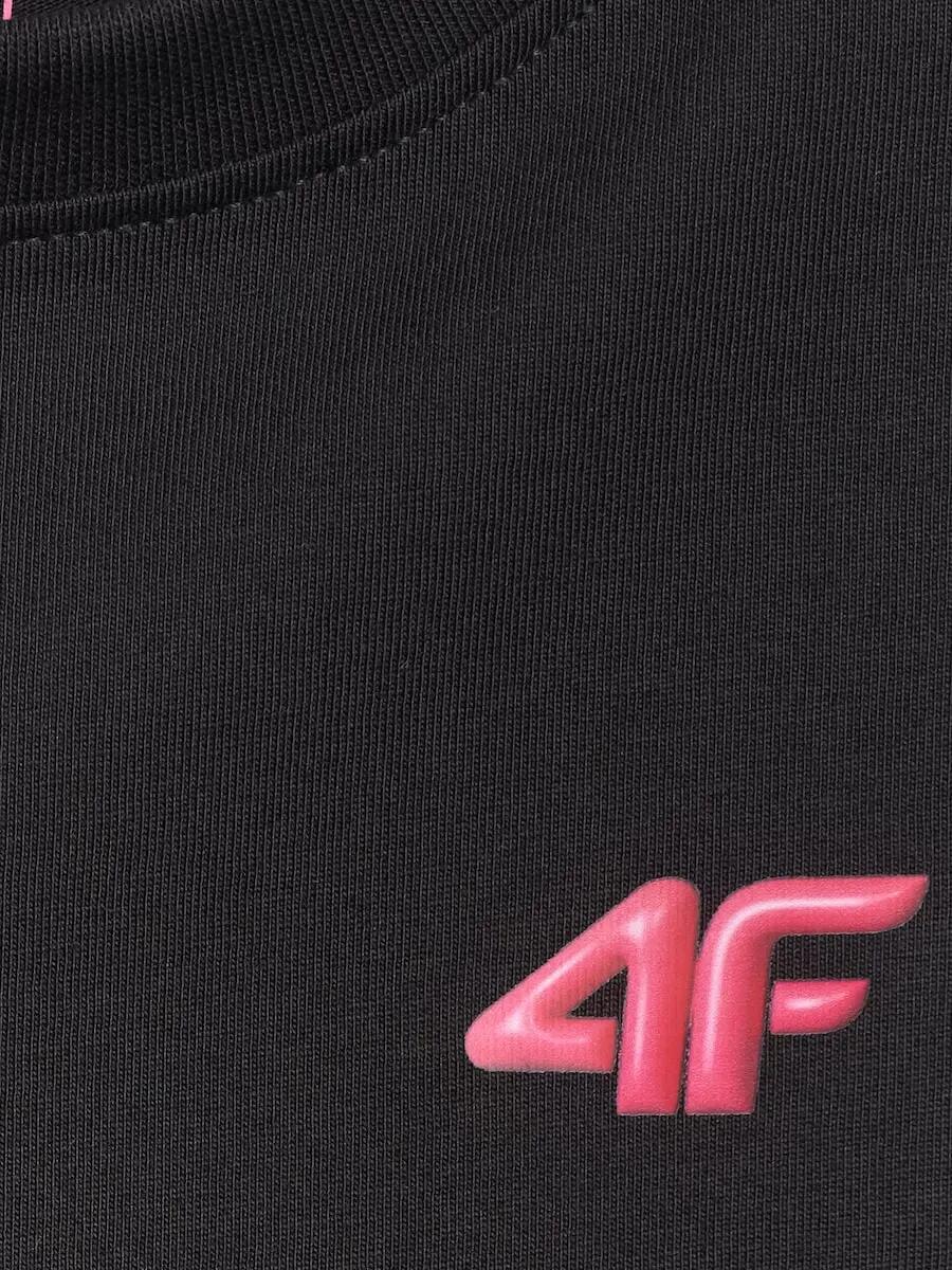T-shirt loose gładki dziewczęcy 4F 4FJRSS26TTSHF3984 6/6