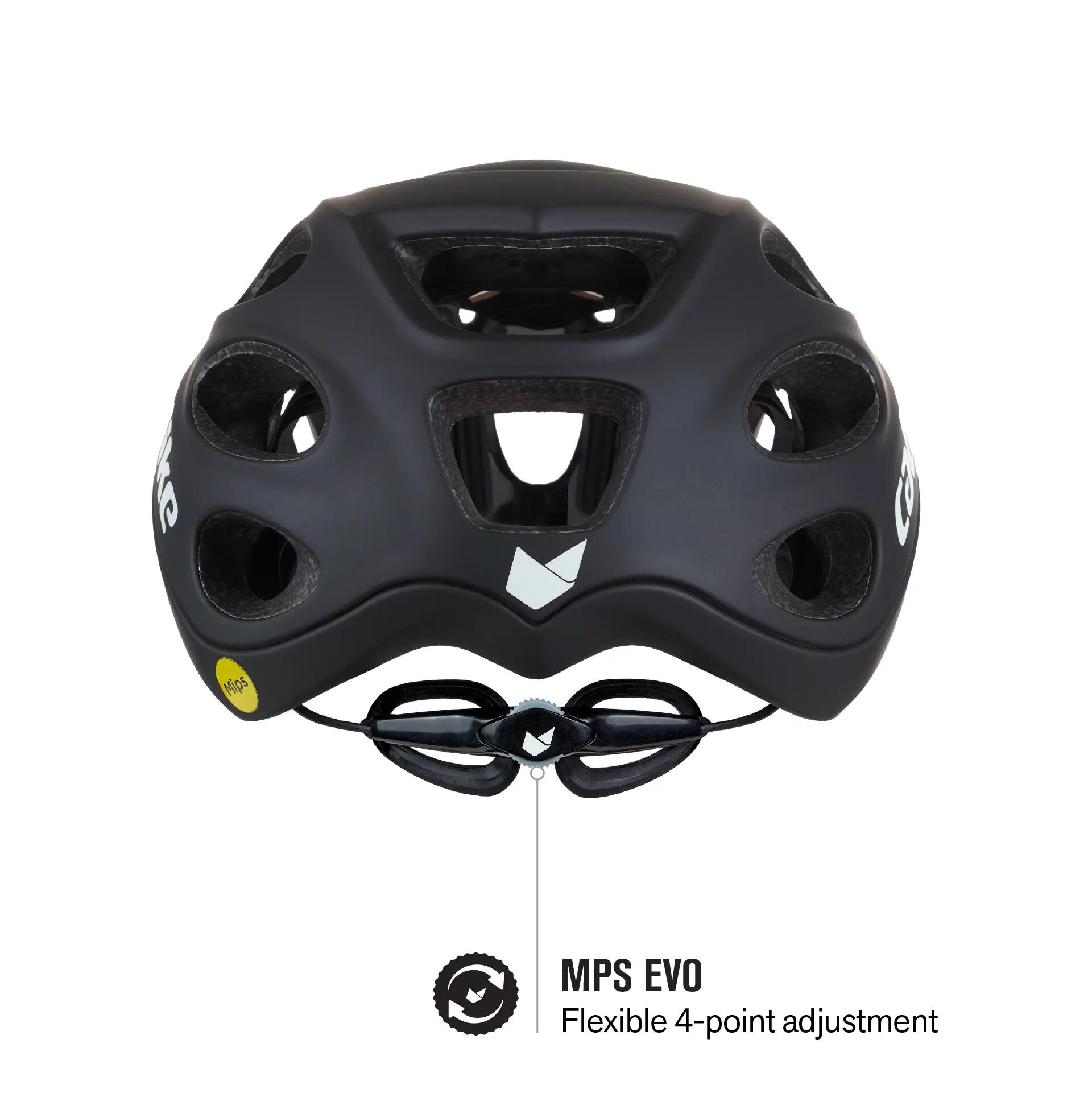CATLIKE Vento MIPS EVO M - Capacete Aero, Estrada, MTB, Gravel - Preto Mate 4/11
