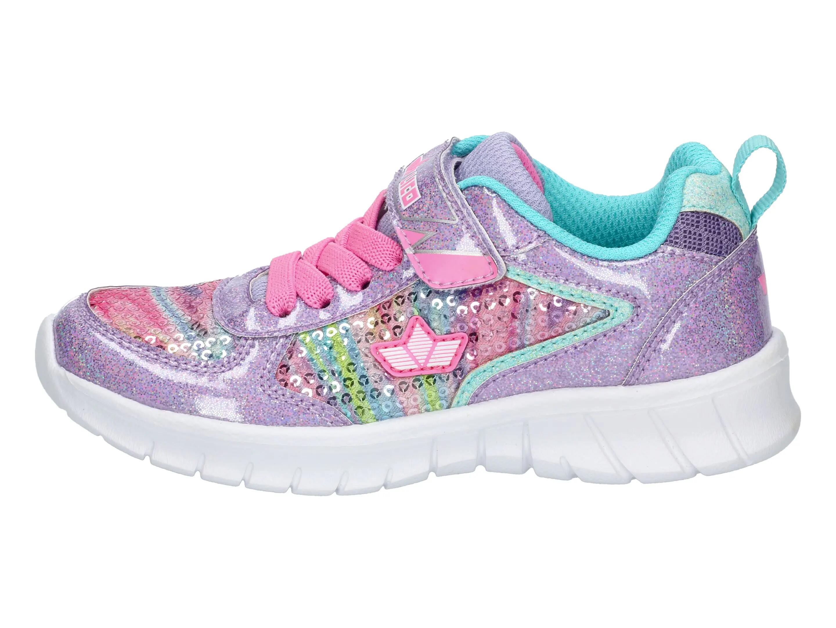 Chaussures - Loisir - Enfants - Velcro, lacets élastiques - lila 2/6