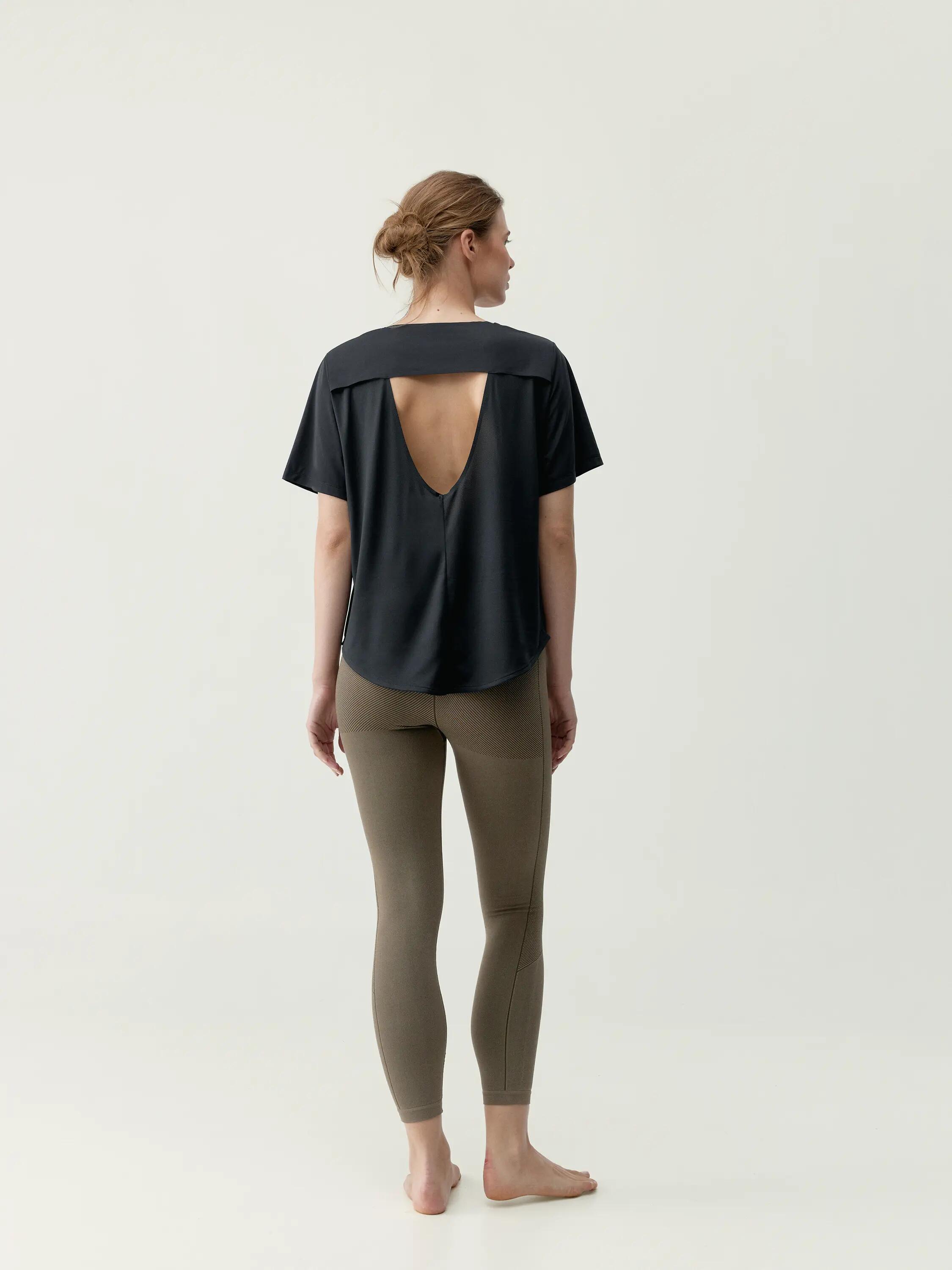 T-shirt de sport femme Bambu Manches courtes 5/5