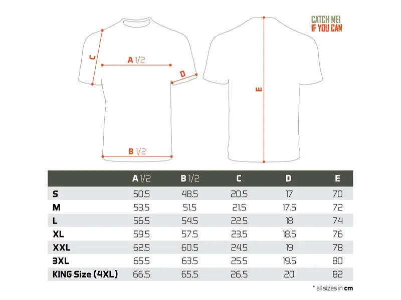T-shirt Catch me CARP NX 5/5