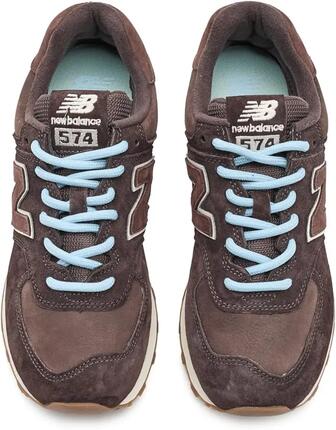 New Balance WMNS 574 Black Coffee - Zapatillas de Deporte para Mujer