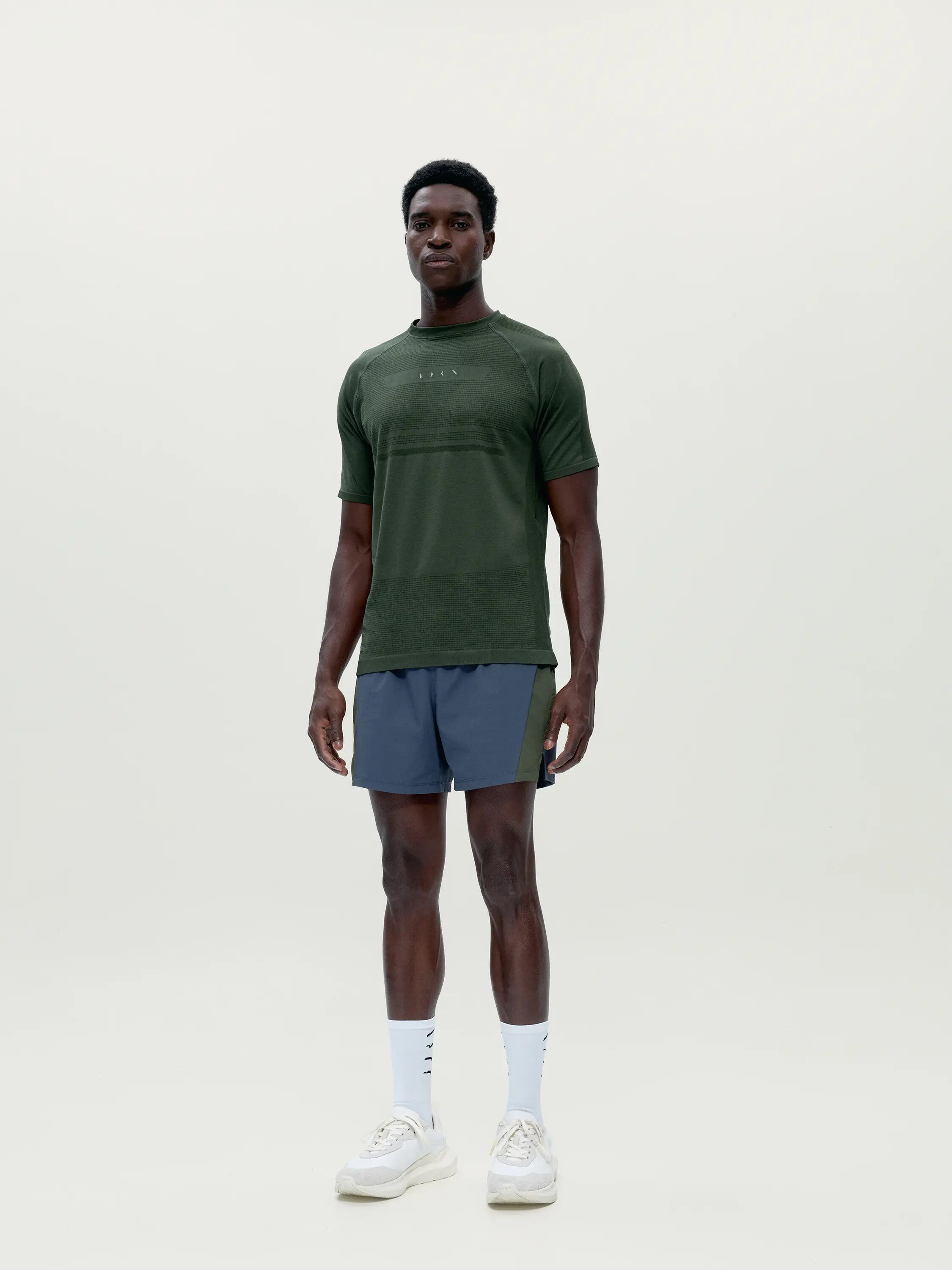 T-shirt de sport homme Grav manches courtes détails réfléchissants 4/5