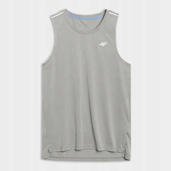 T-SHIRT MĘSKI 4F KOSZULKA TANK TOP SZYBKOSCHNĄCA DO 9/10