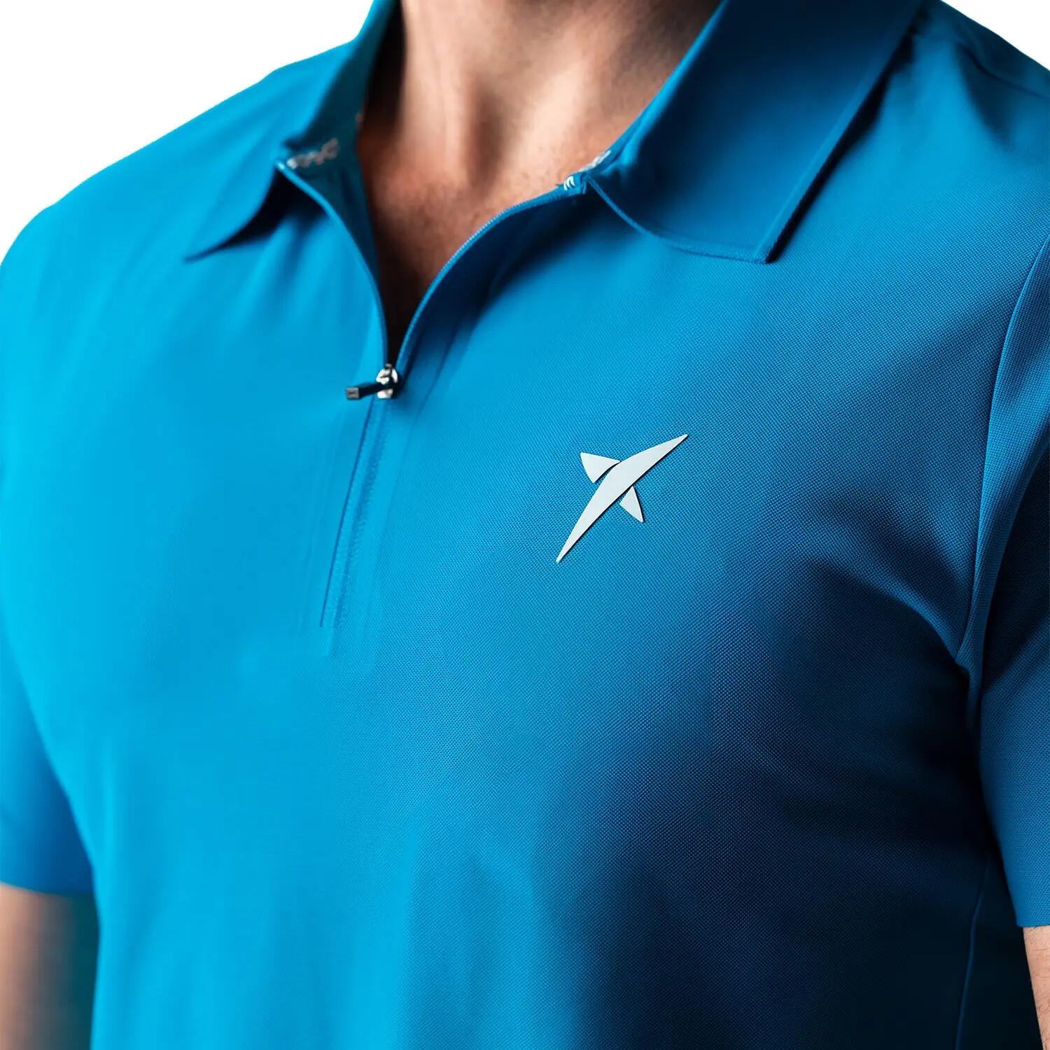 Polo Drop Shot Campa Blu 4/4