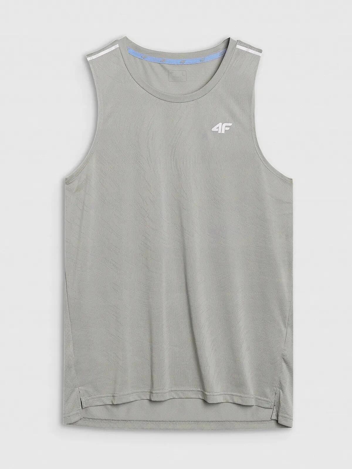 T-SHIRT MĘSKI 4F KOSZULKA TANK TOP SZYBKOSCHNĄCA DO 8/10