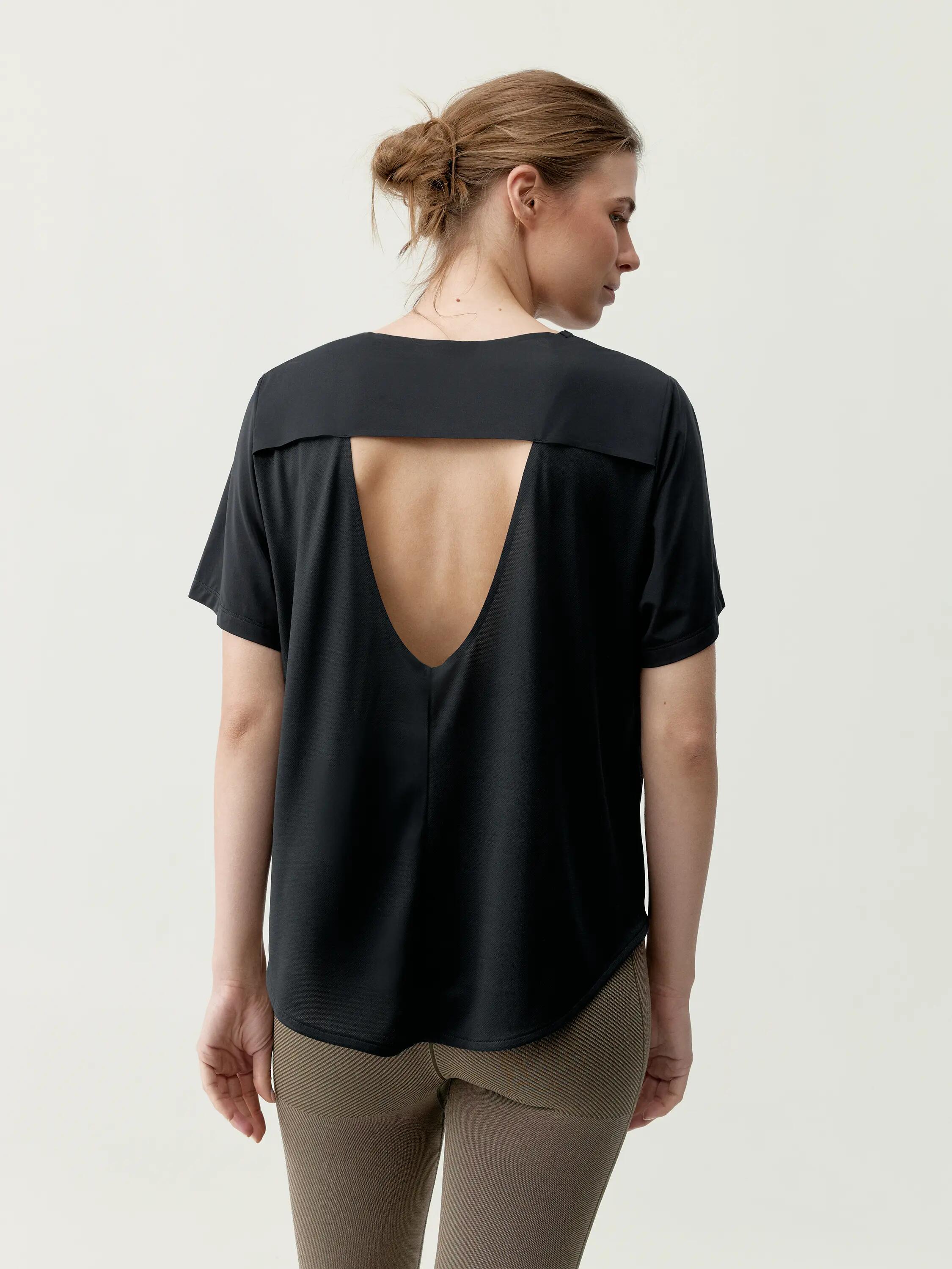 T-shirt de sport femme Bambu Manches courtes 2/5