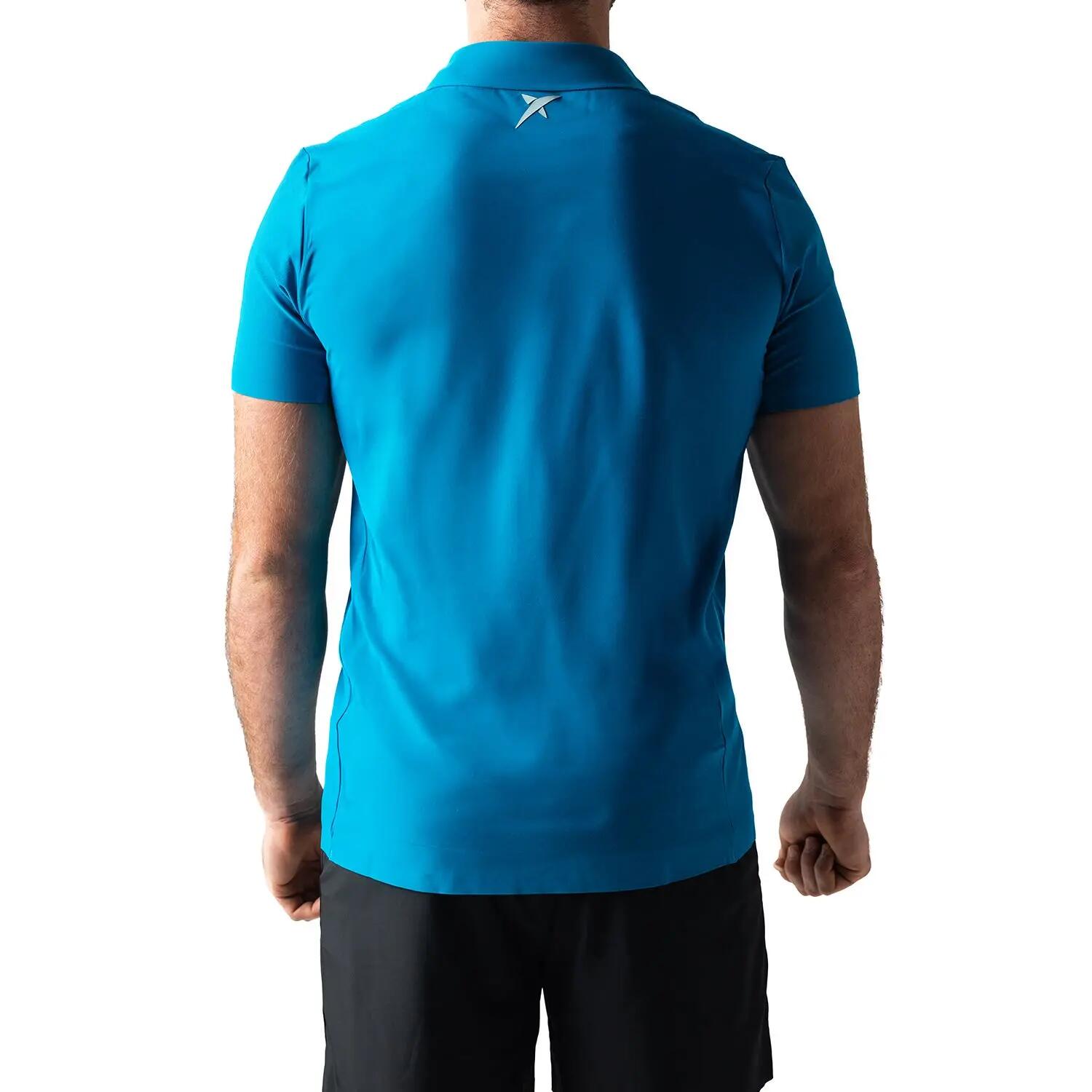 Polo Drop Shot Campa Blu 3/4