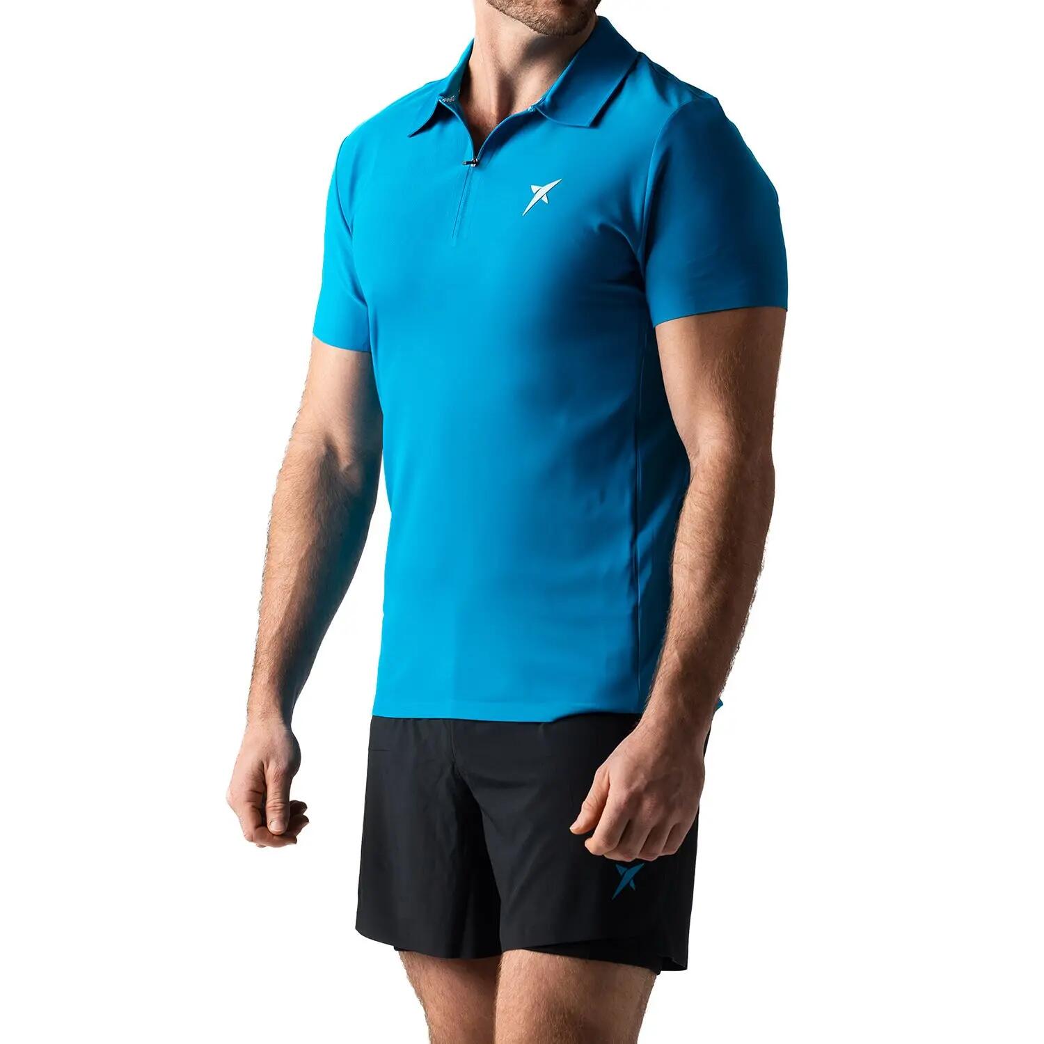 Polo Drop Shot Campa Blu 2/4