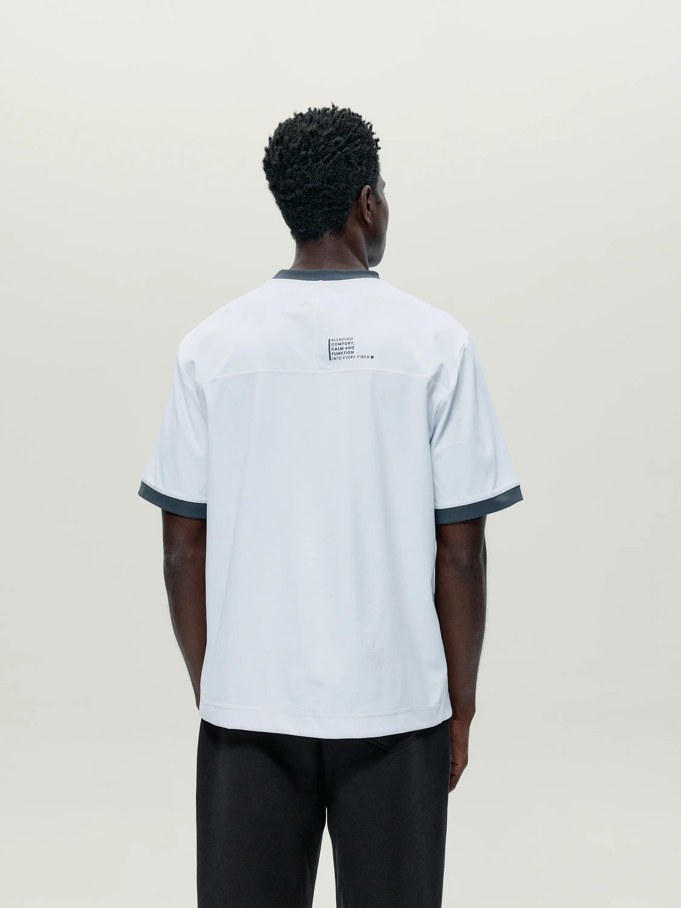 Camiseta deportiva de hombre Layer Manga corta oversize 2/6