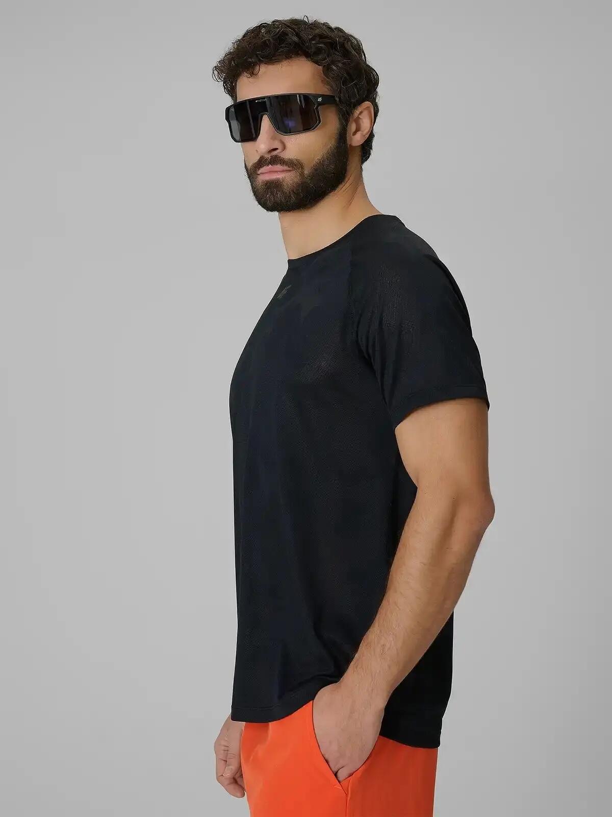 KOSZULKA ROWEROWA 4F T-SHIRT MĘSKI NA ROWER SZYBKOSCHNĄCY 6/12
