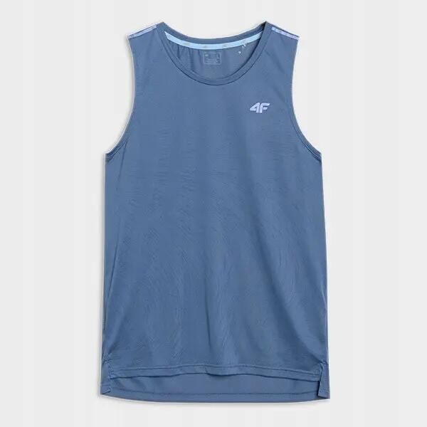 T-SHIRT MĘSKI 4F KOSZULKA TANK TOP SZYBKOSCHNĄCA DO 8/9